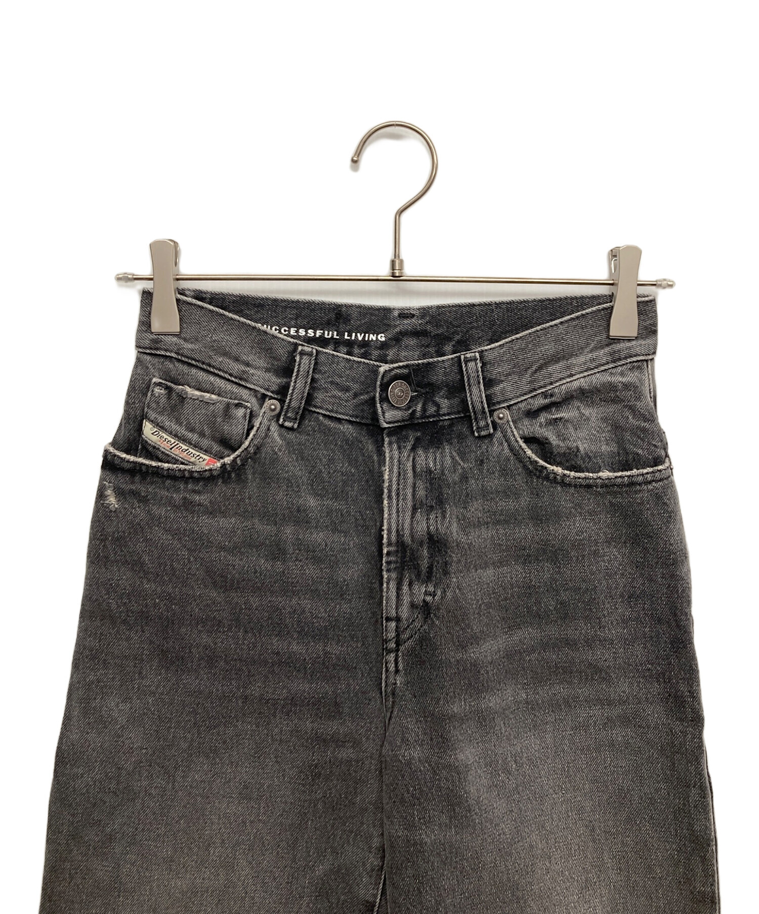 中古・古着通販】DIESEL (ディーゼル) 2000デニムパンツ ブラック