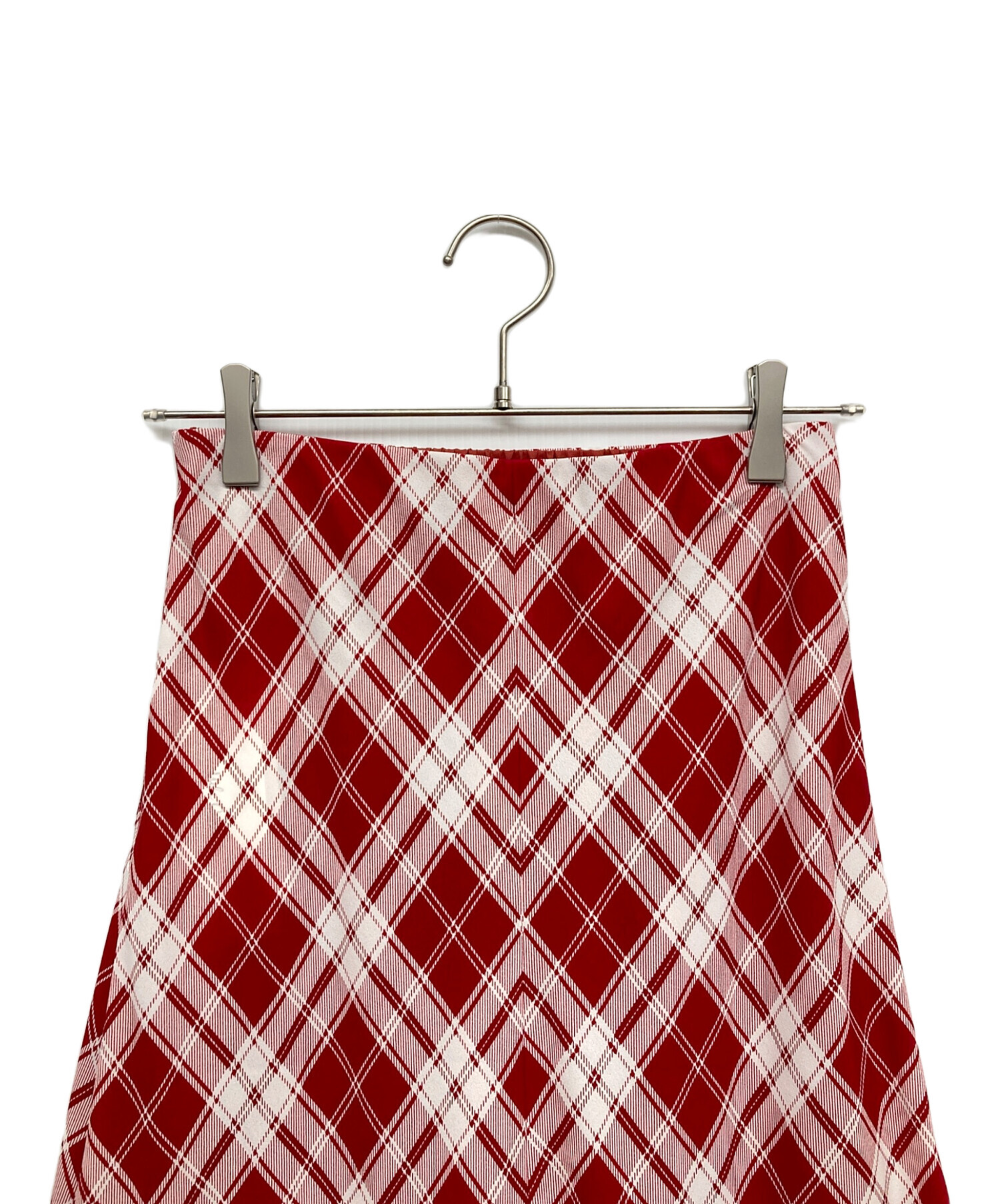 中古・古着通販】Mila Owen (ミラオーウェン) チェックプリントナロー