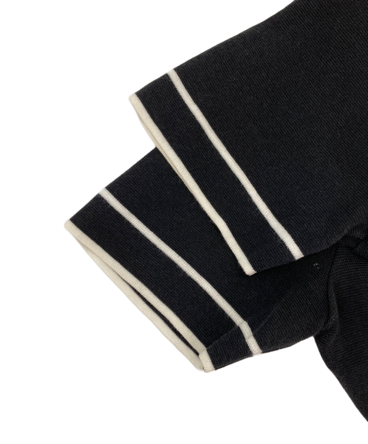 中古・古着通販】M'S GRACY (エムズグレイシー) 半袖ニット ブラック