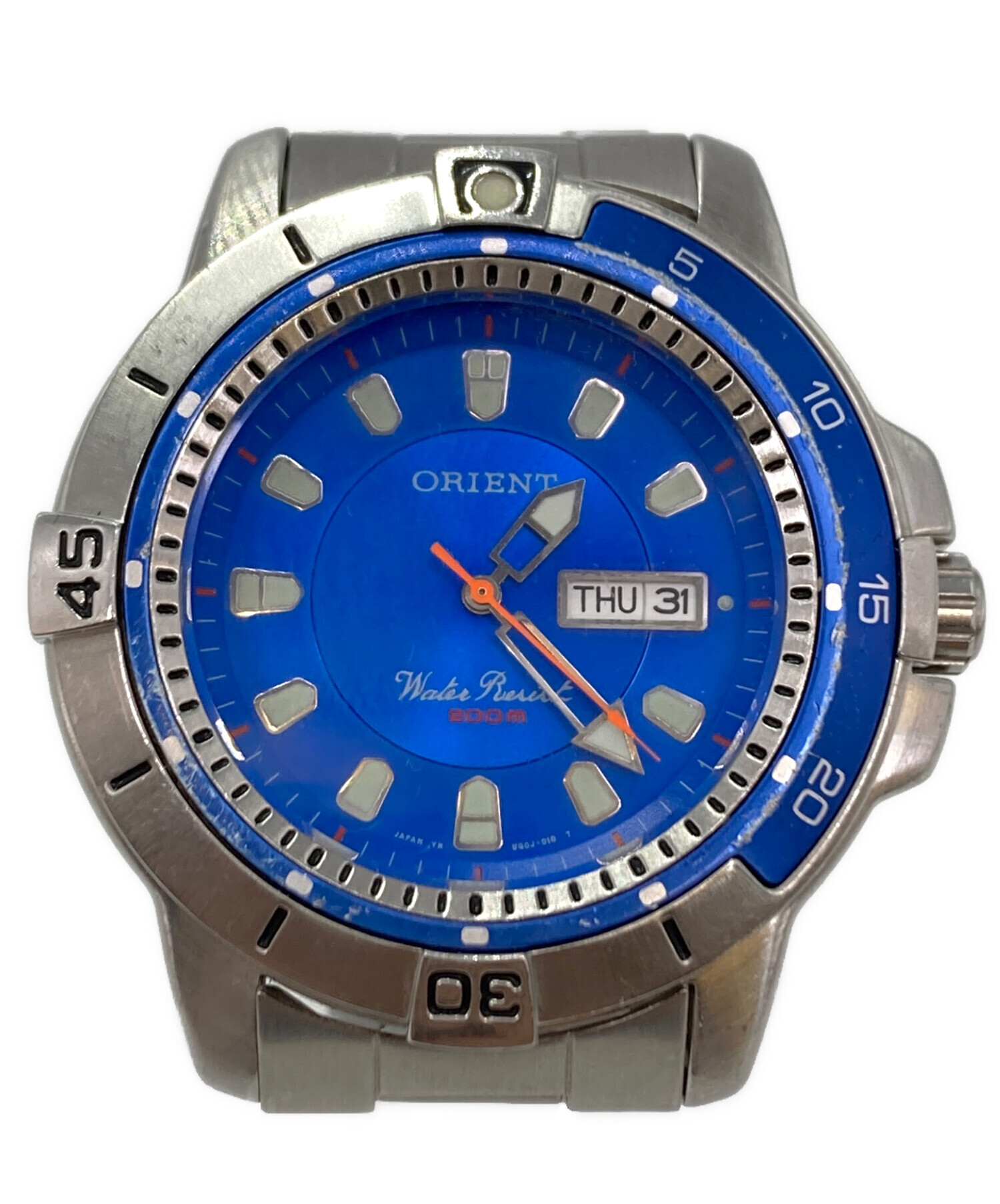 中古・古着通販】ORIENT (オリエント) デイデイト ブルー｜ブランド 