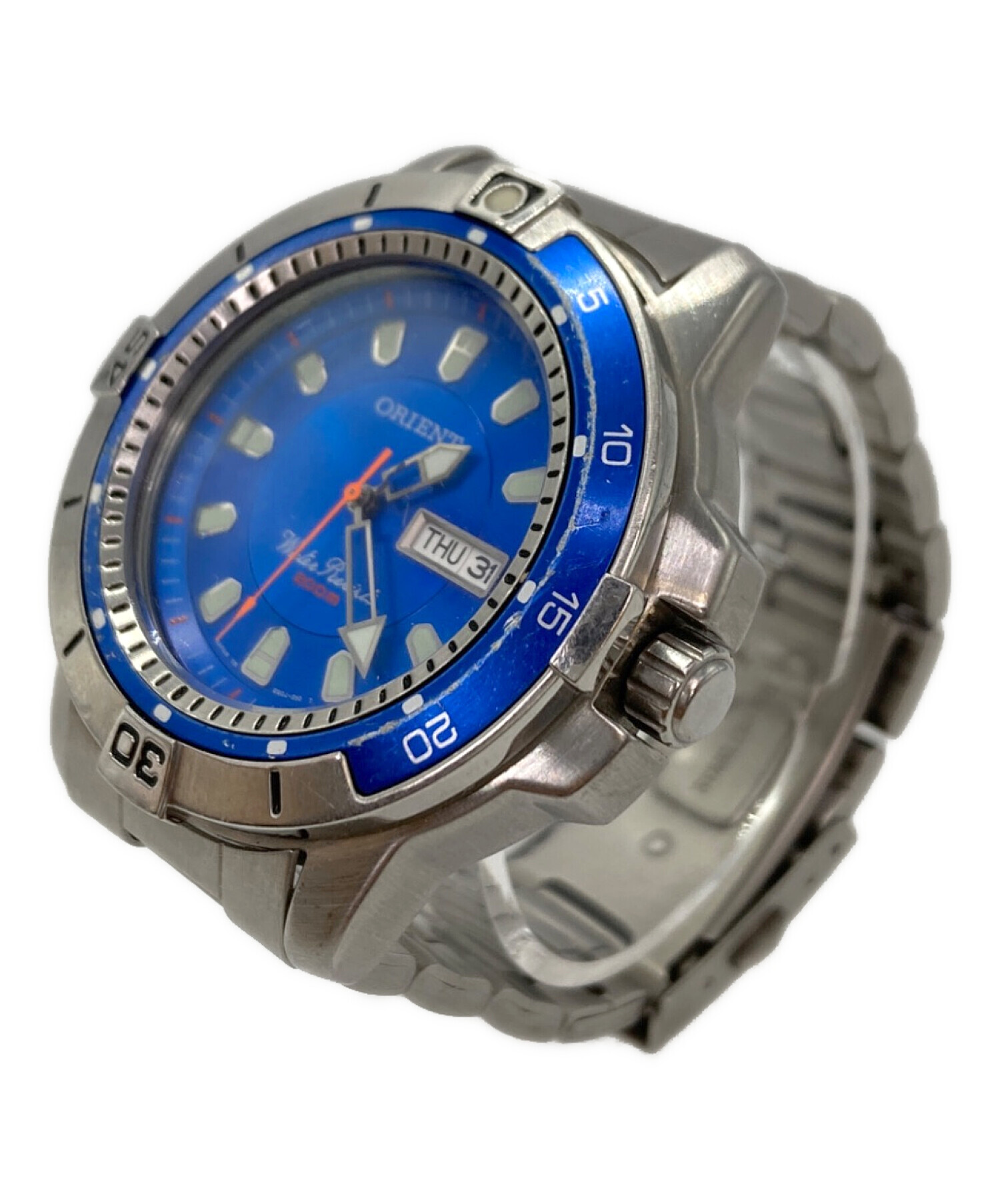 中古・古着通販】ORIENT (オリエント) デイデイト ブルー｜ブランド 