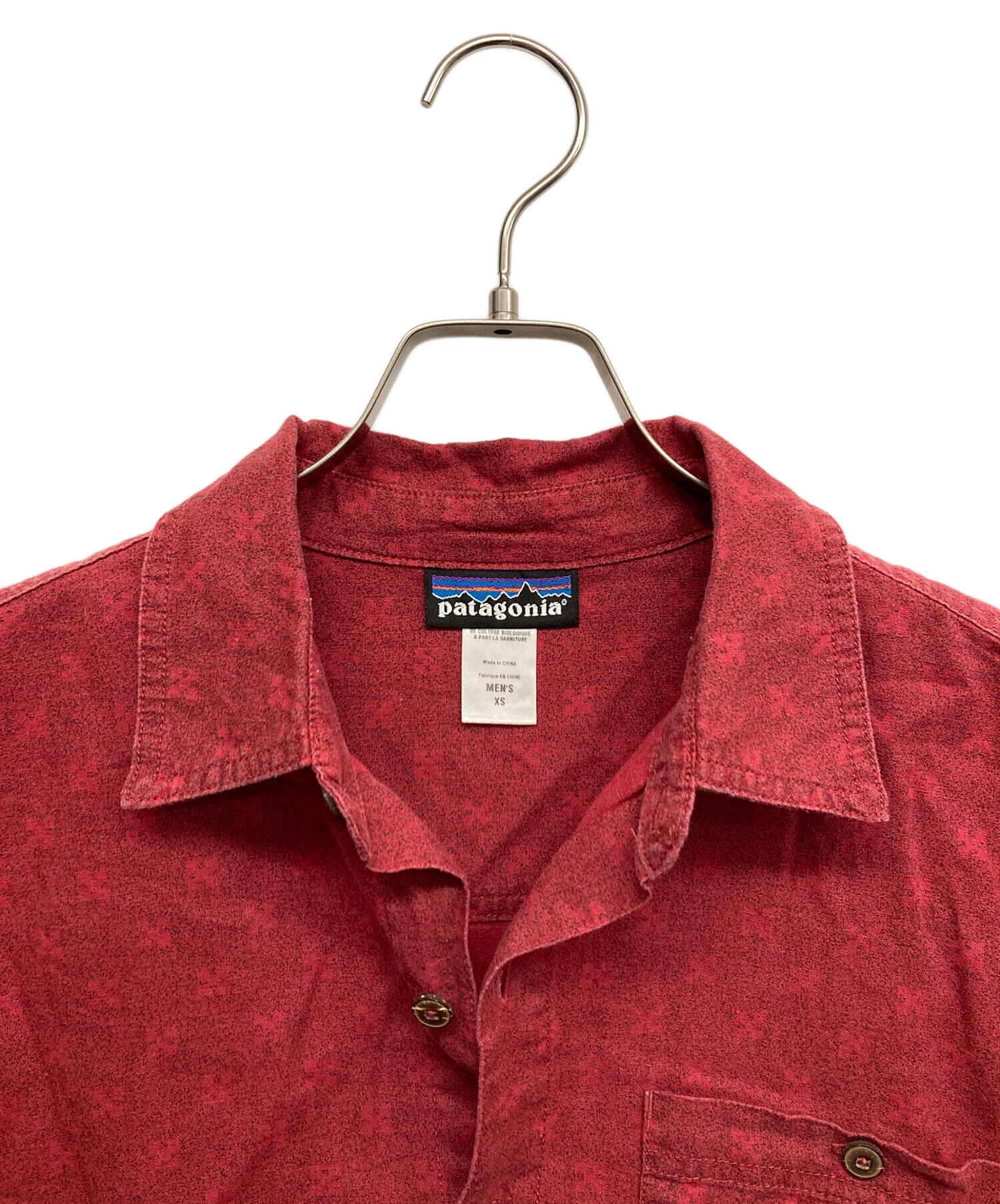 中古・古着通販】Patagonia (パタゴニア) MIGRATION HEMP SHIRT レッド