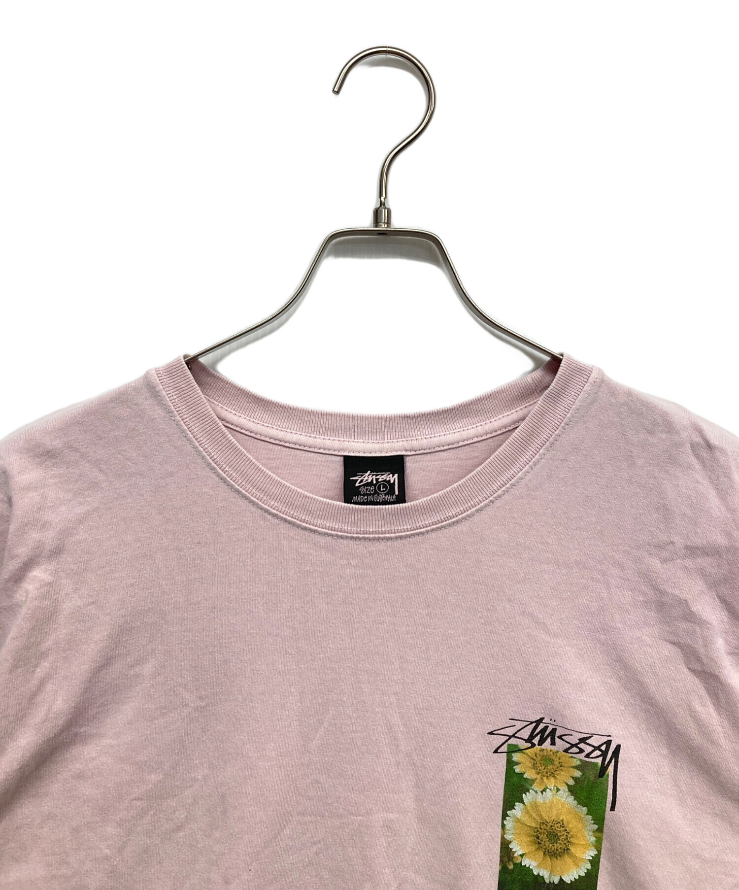 中古・古着通販】stussy (ステューシー) Flower Grid Pigment Dyed