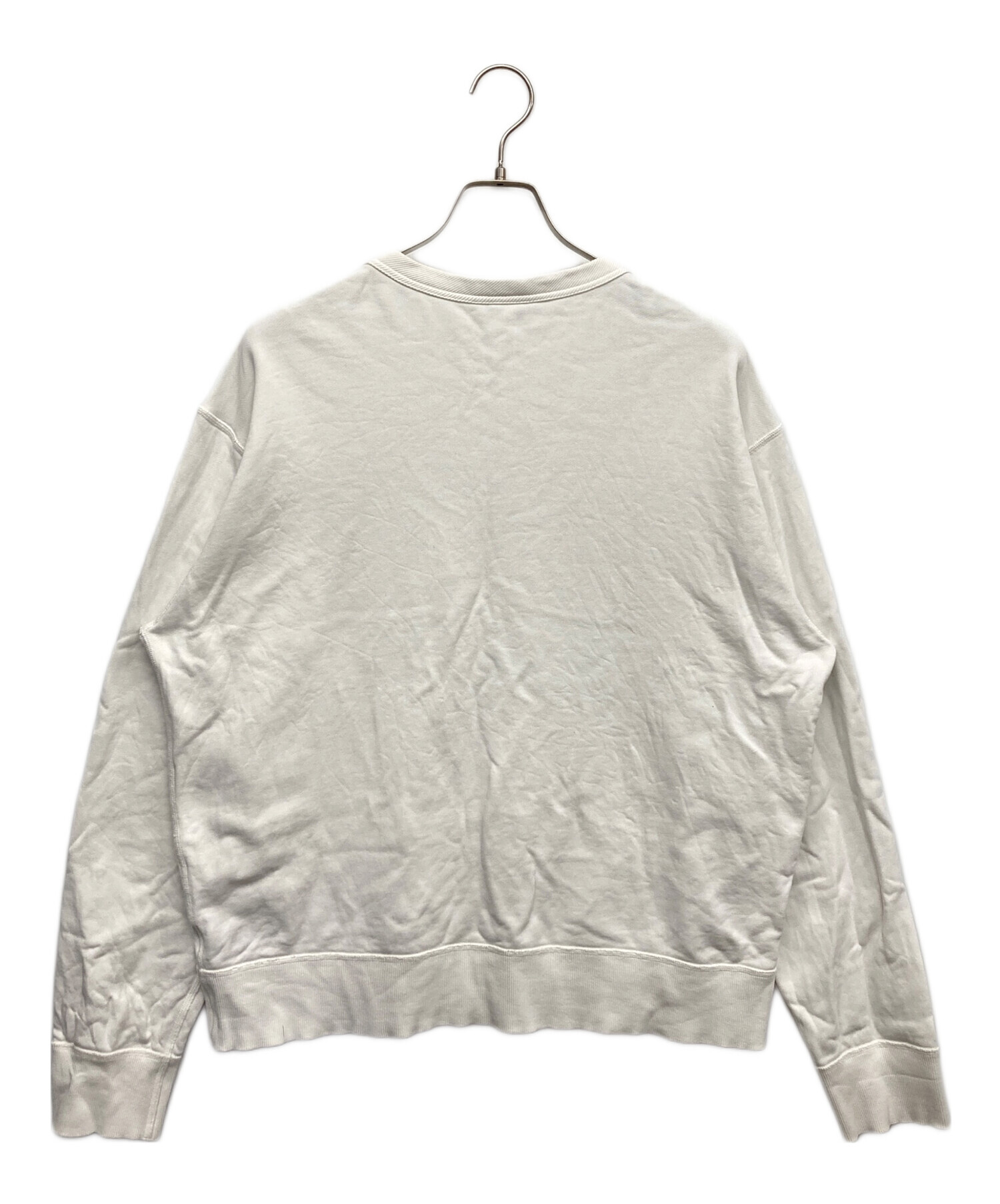 中古・古着通販】LACOSTE (ラコステ) クルーネックスウェット ホワイト 