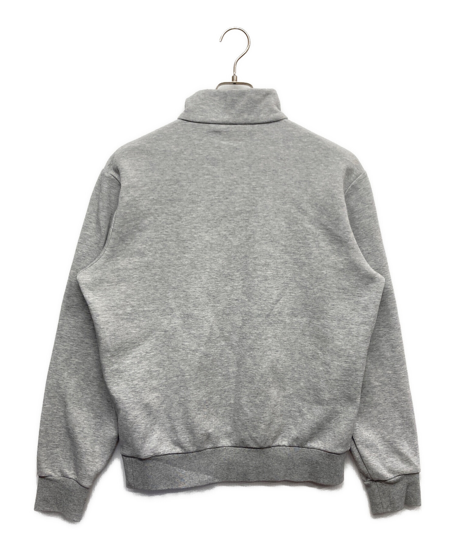 ★美品★POLO RALPH LAUREN 長袖ハーフジップ グレーM～L レディース] ラルフローレン ハーフジップトップス グレー [Ralph Lauren]