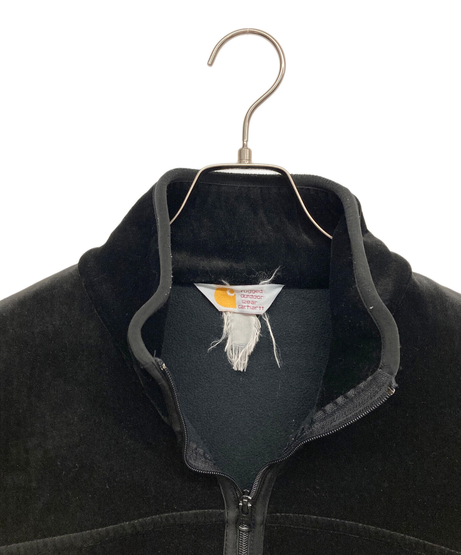 中古・古着通販】CarHartt (カーハート) フリースジャケット ブラック 
