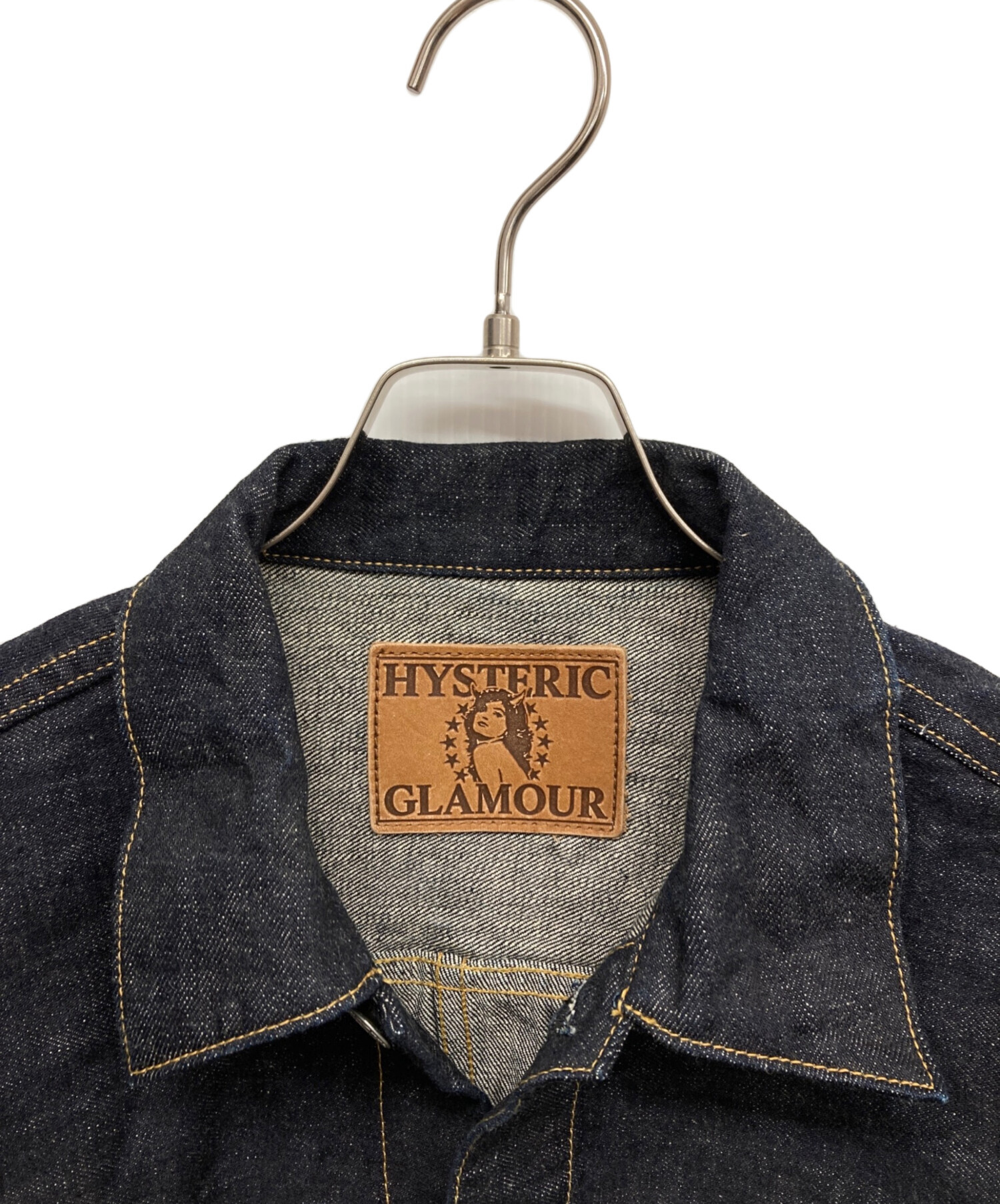 【未使用品】HYSTERIC GLAMOUR 1ST TYPE デニムジャケット HYSTERIC GLAMOUR ブルゾン アウター 1ST TYPE デニムジャケット