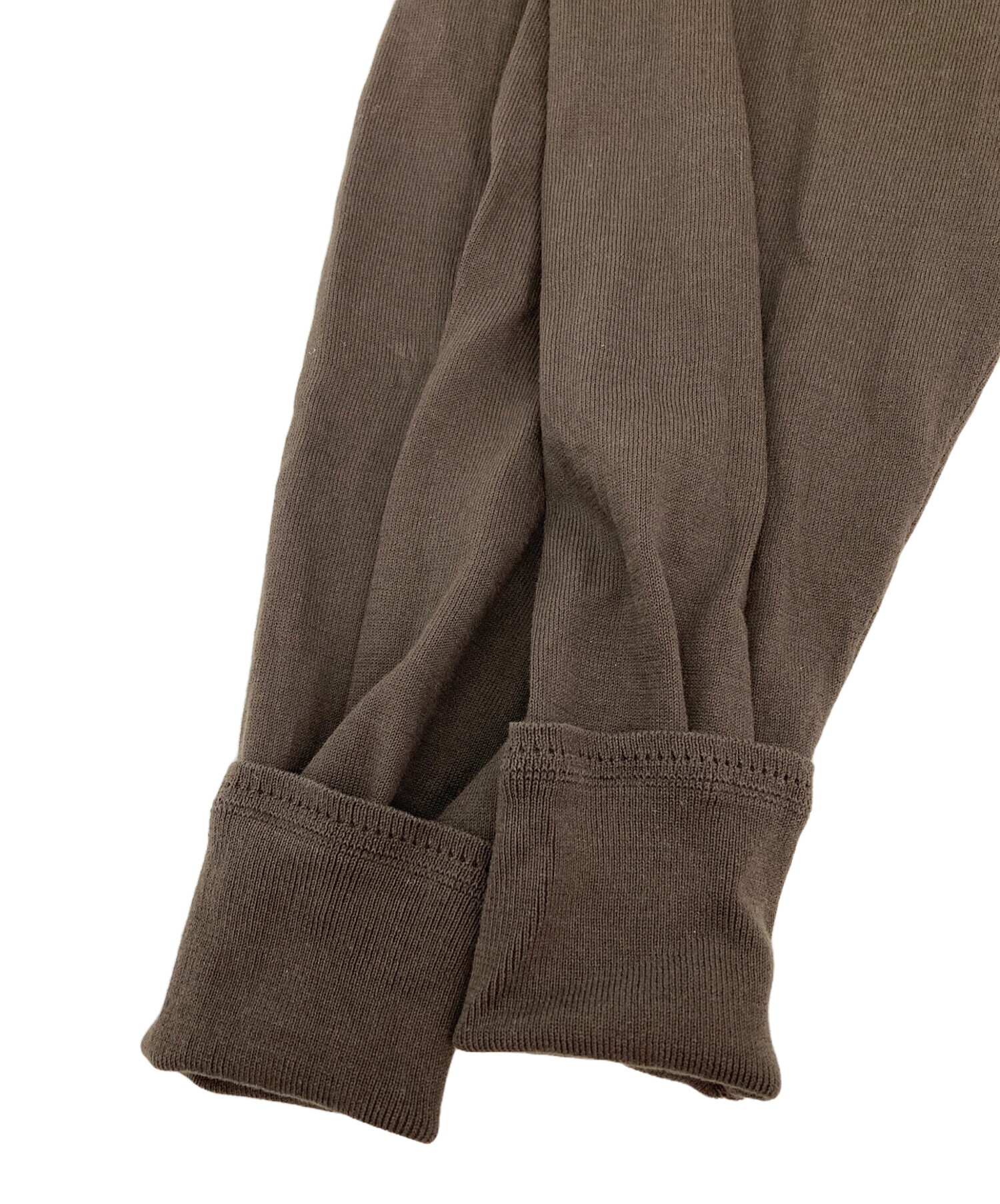 新品☆エトレトウキョウ　2wayハンドニットカーディガン　ブラウン ETRE TOKYO(エトレトウキョウ)｜2wayハンドニットカーディガン