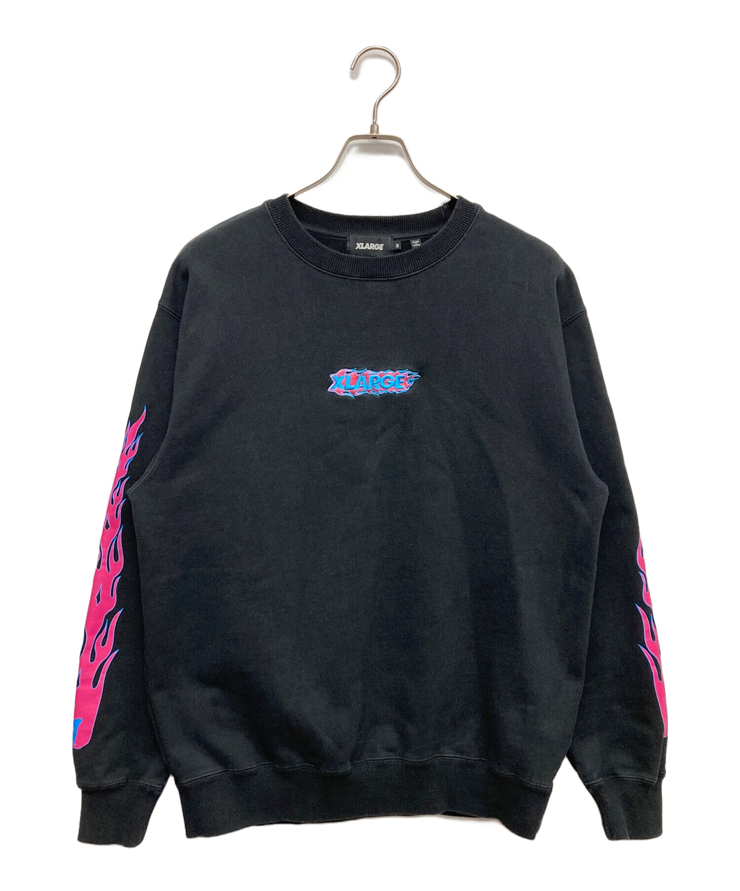 中古・古着通販】X-LARGE (エクストララージ) FIRE LOGO CREWNECK