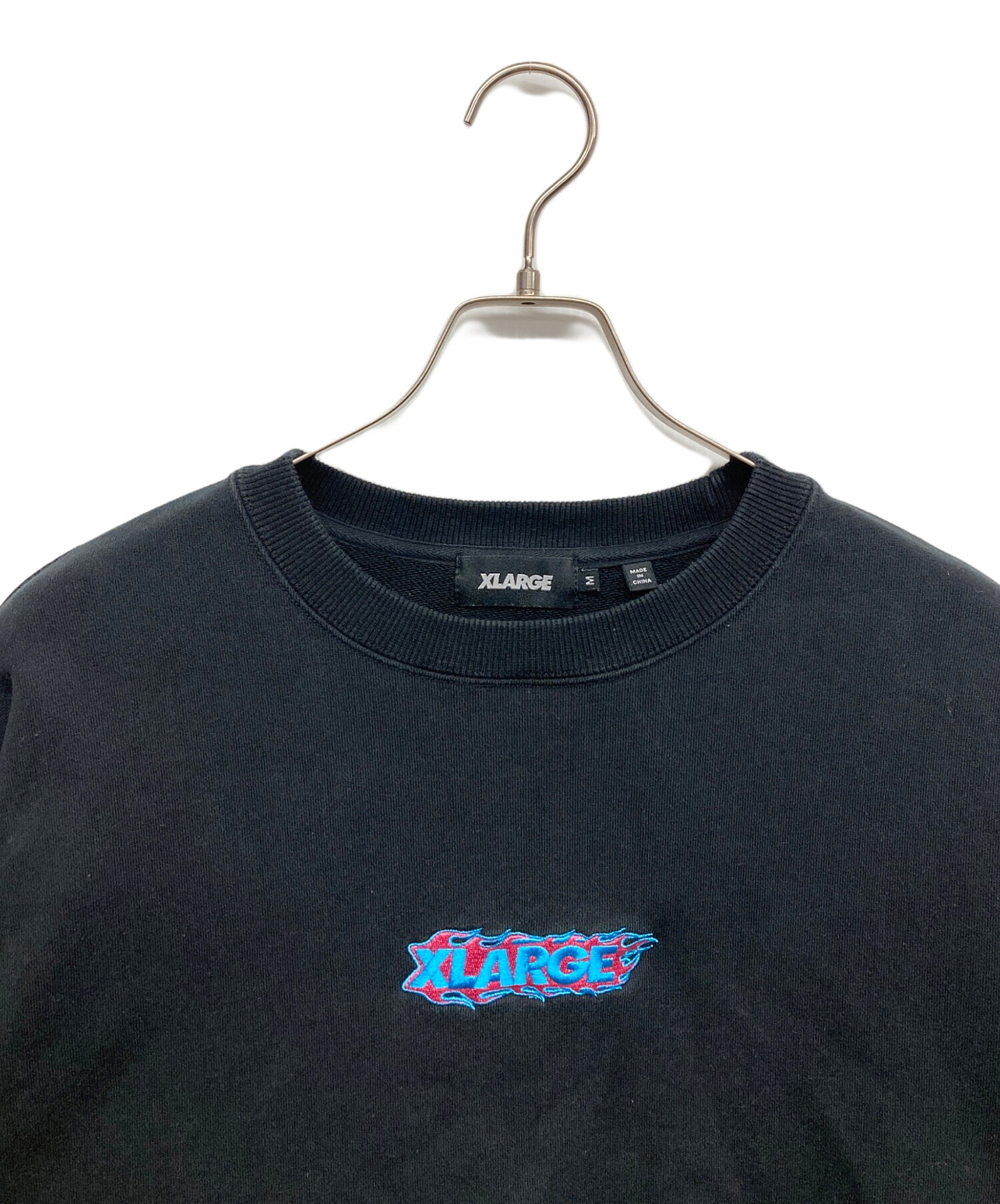 中古・古着通販】X-LARGE (エクストララージ) FIRE LOGO CREWNECK