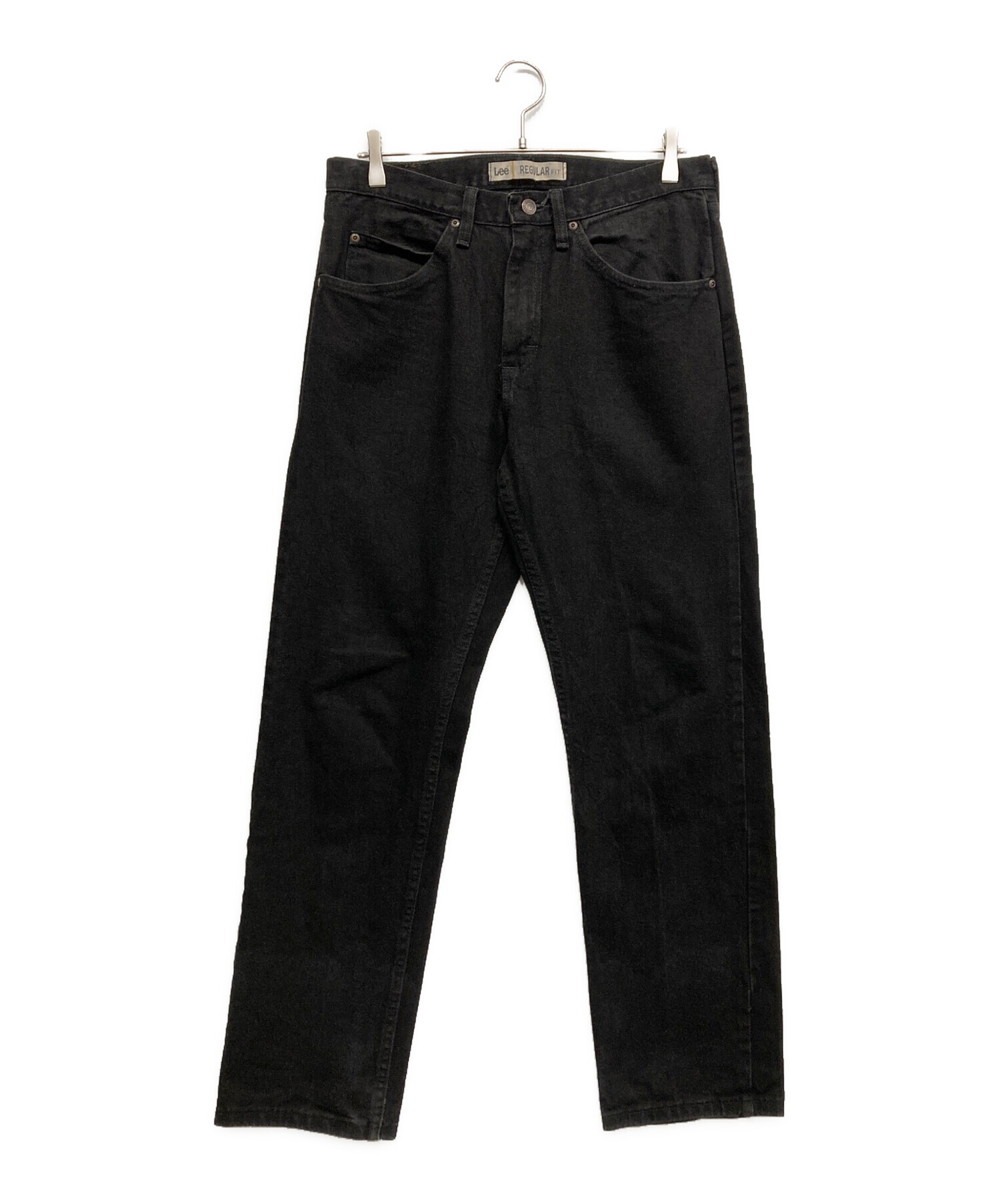 中古・古着通販】LEE (リー) 00s ストレートデニムパンツ ブラック 