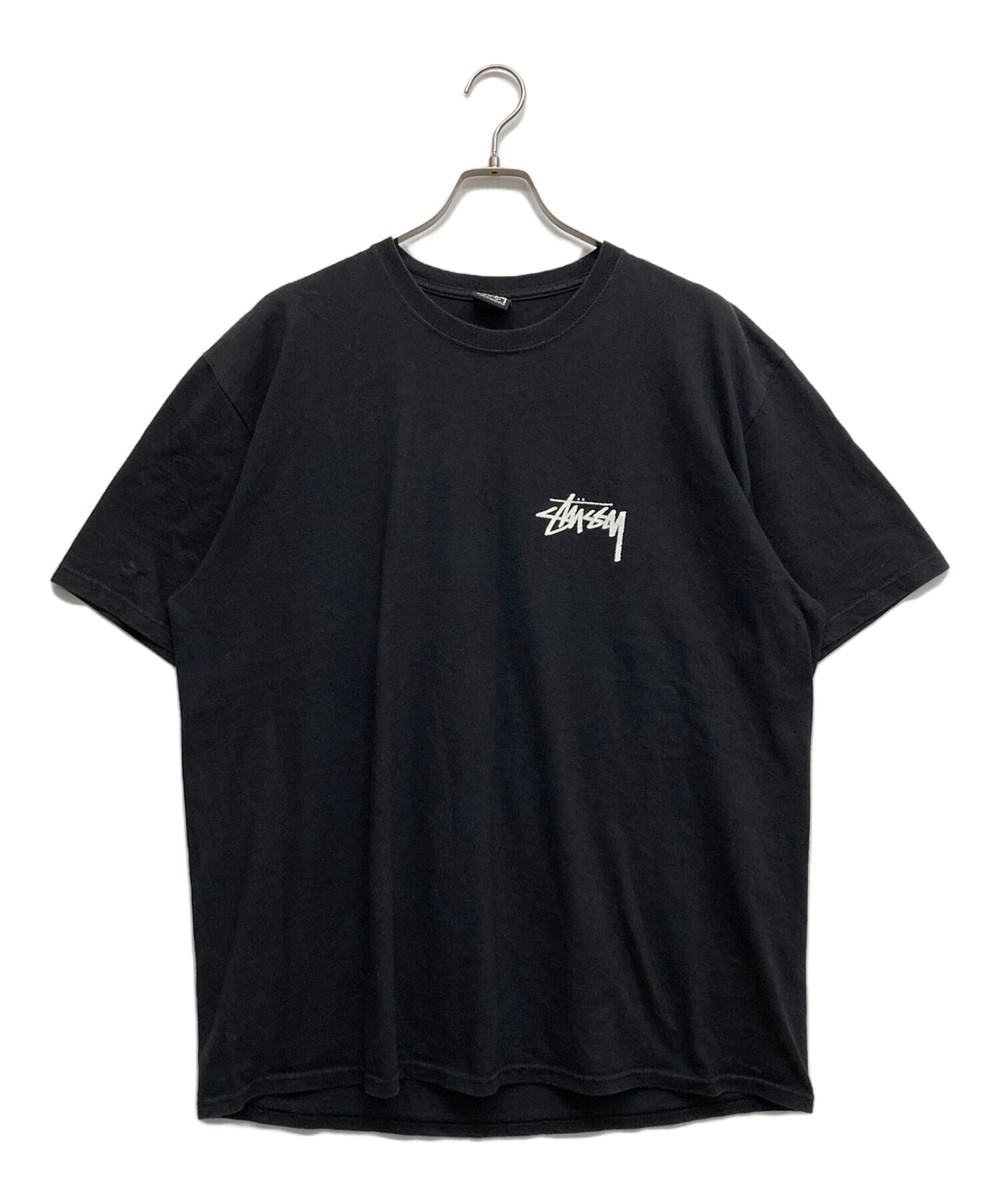 中古・古着通販】stussy (ステューシー) PLUSH TEE ブラック サイズ:XL