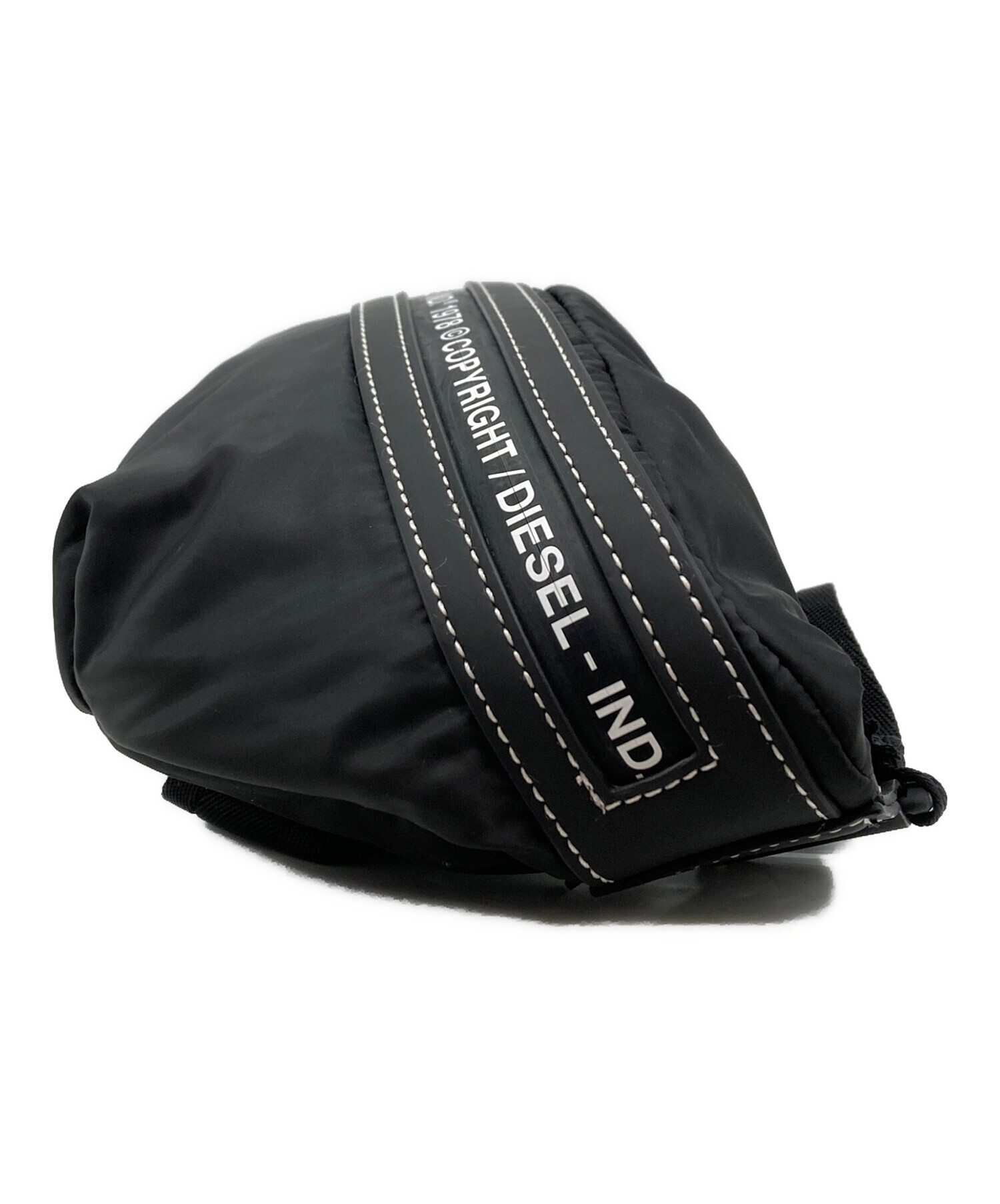 中古・古着通販】DIESEL (ディーゼル) ウエストバッグ ブラック 