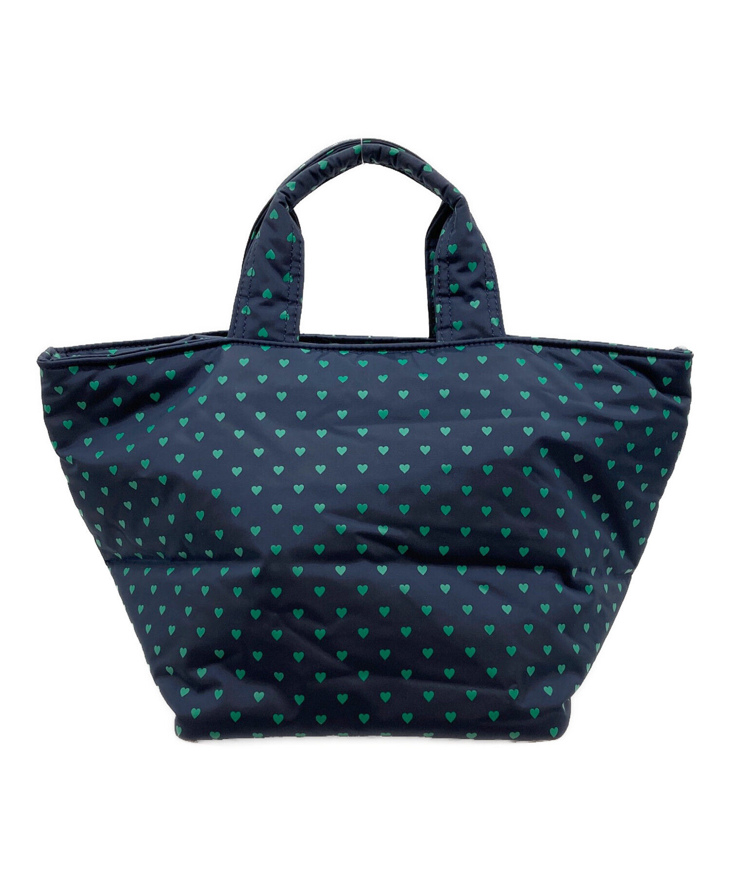 中古・古着通販】PORTER (ポーター) トートバッグ ネイビー×グリーン 
