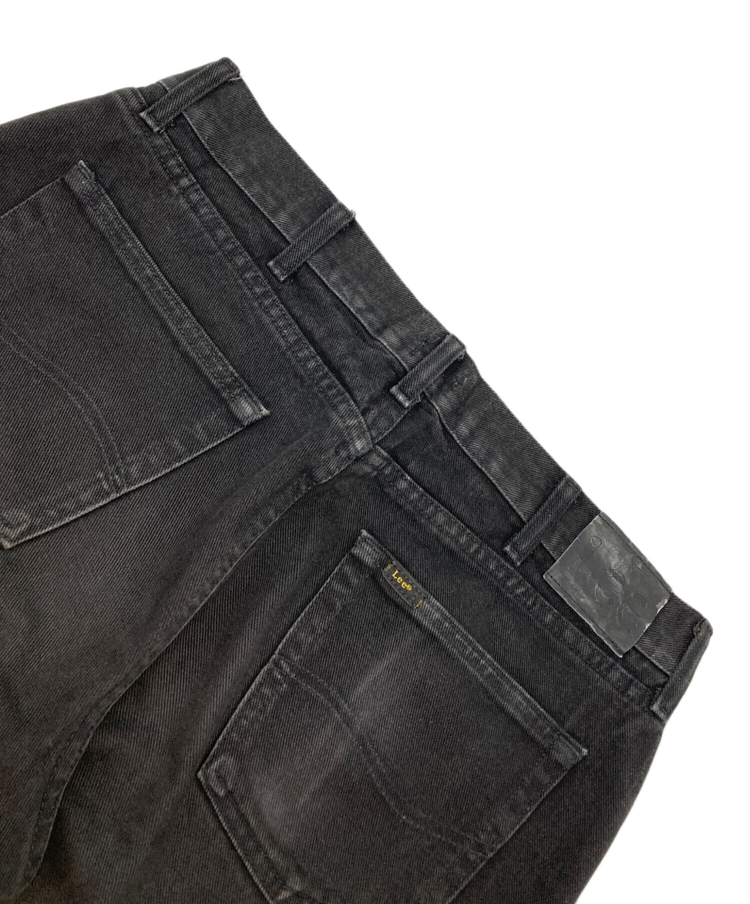 中古・古着通販】LEE (リー) デニムパンツ ブラック サイズ:W36