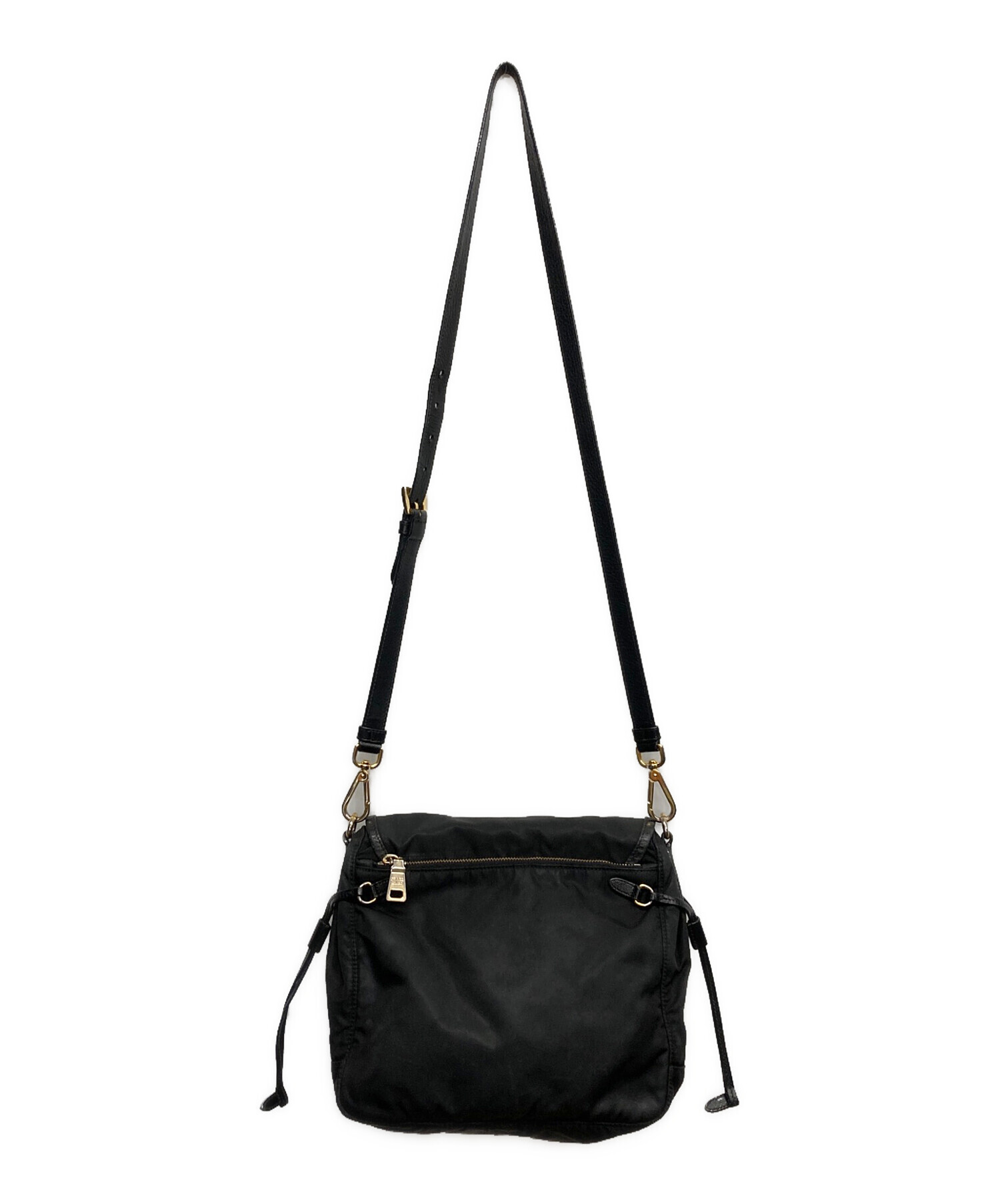中古・古着通販】PRADA (プラダ) テスートナイロン ショルダーバッグ 