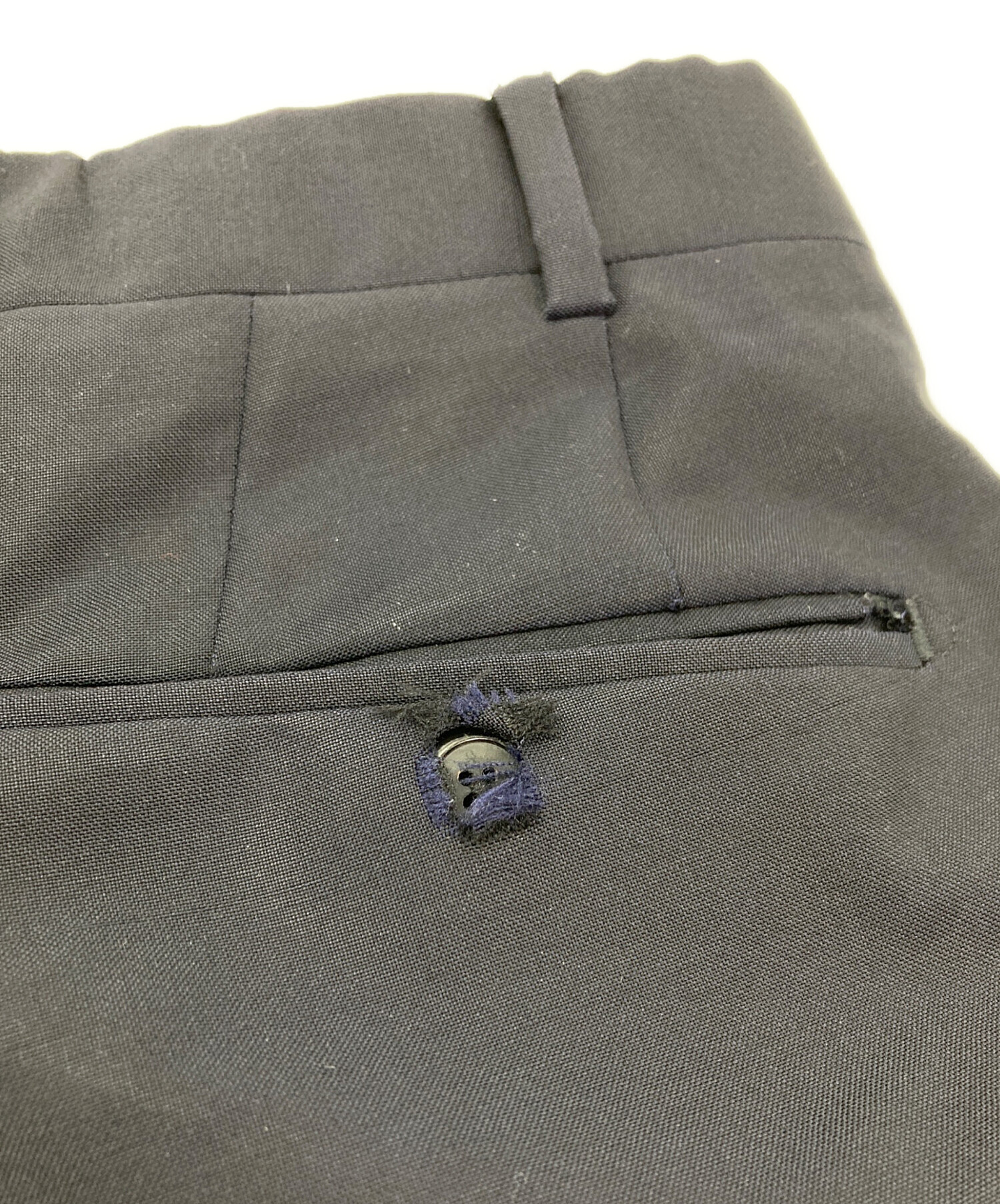 中古・古着通販】PRADA (プラダ) セットアップスーツ ネイビー サイズ