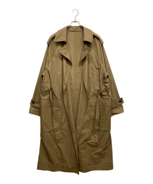 POSTELEGANTトレンチコートポステレガント ロングコート 中古・古着通販】POSTELEGANT (ポステレガント) High Count Cotton