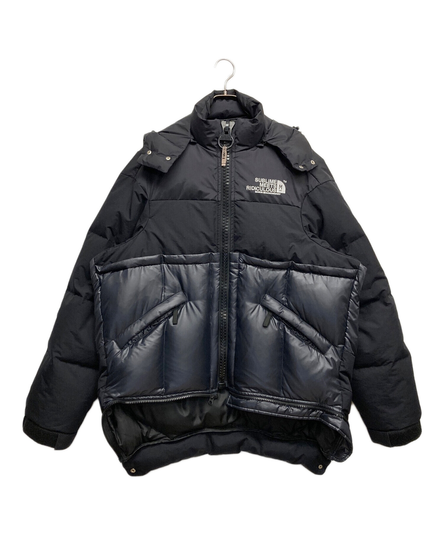 ミハラヤスヒロ　ダウンジャケット 46 M ブラック 24AW ヌプシ 中古・古着通販】Maison MIHARA YASUHIRO (メゾン ミハラ ヤスヒロ