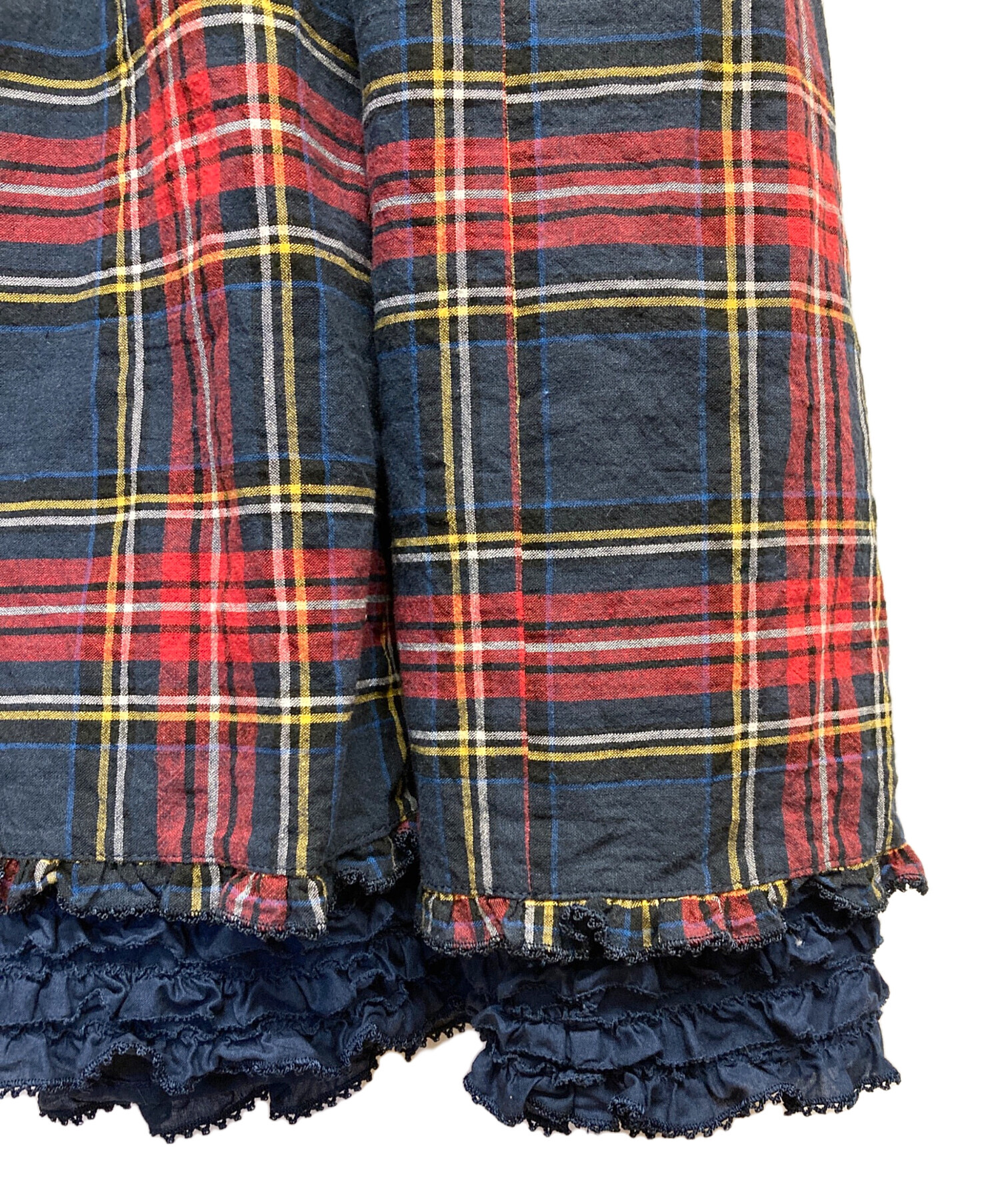 中古・古着通販】PINK HOUSE (ピンクハウス) 裾ピコフリル コットン