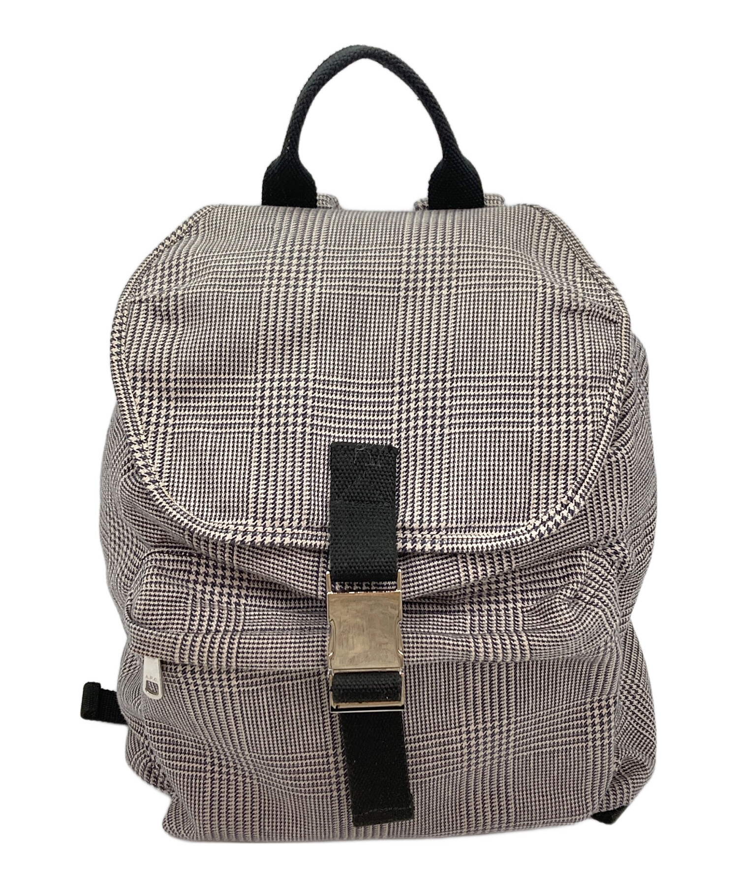 中古・古着通販】A.P.C. (アーペーセー) チェック柄バックパック 