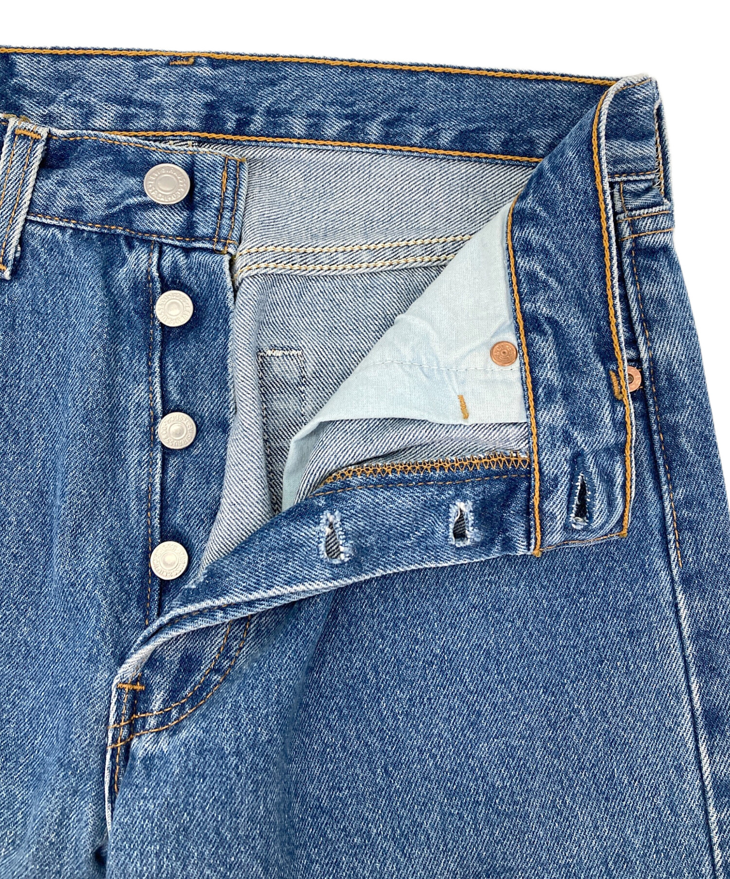 中古・古着通販】LEVI'S (リーバイス) 501デニムパンツ インディゴ