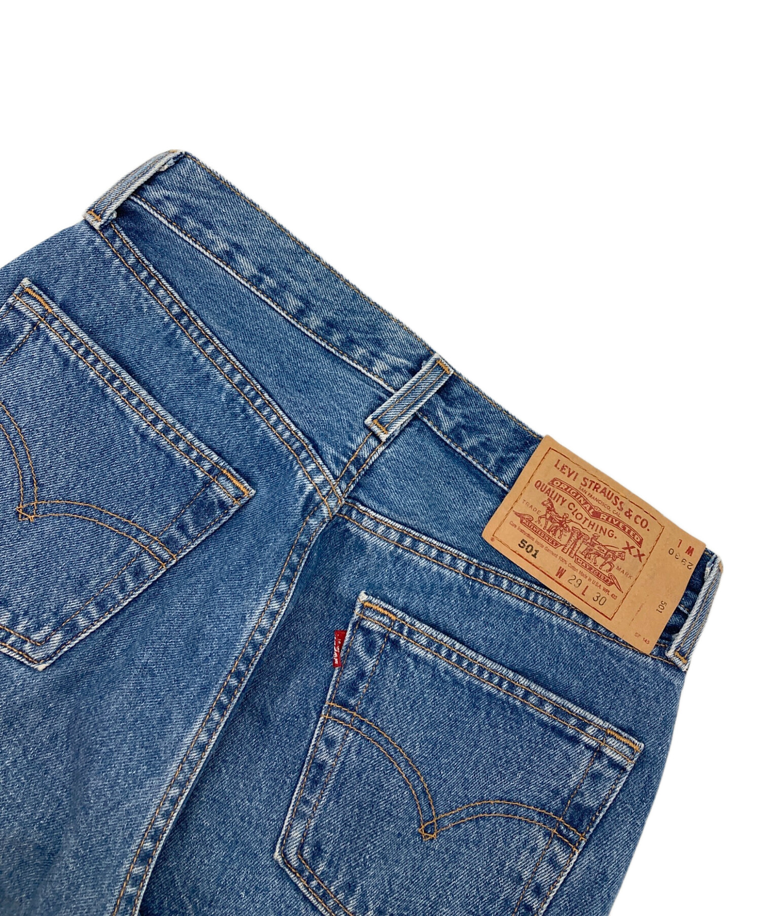中古・古着通販】LEVI'S (リーバイス) 501デニムパンツ インディゴ
