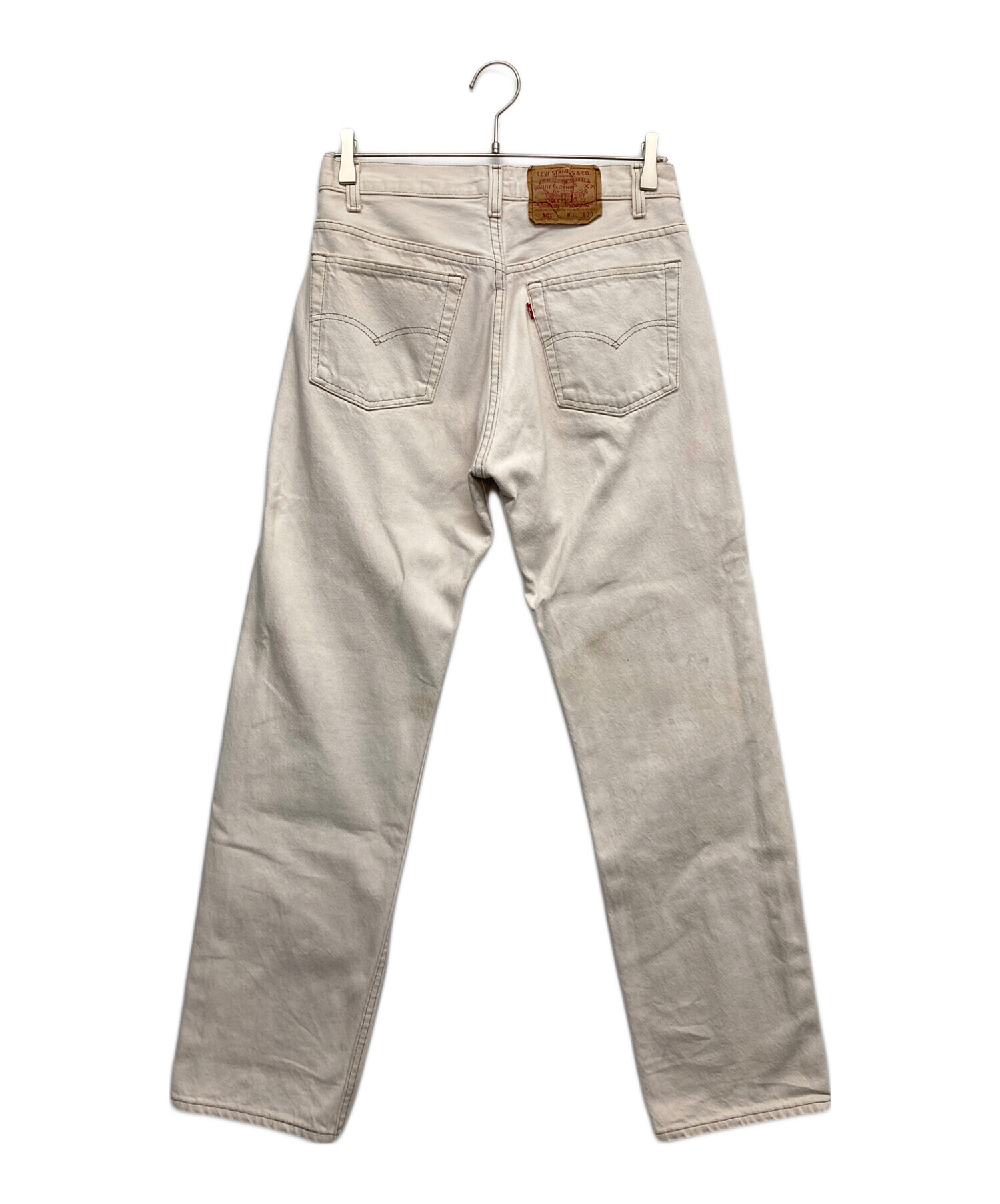 中古・古着通販】LEVI'S (リーバイス) 90s 501ホワイトデニムパンツ