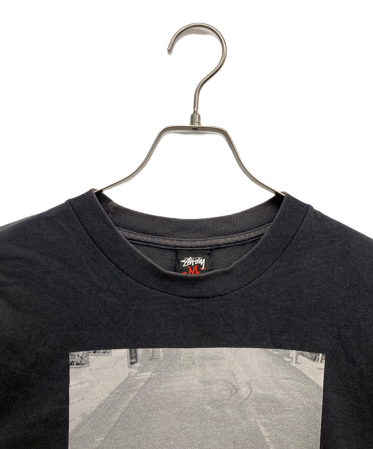 中古・古着通販】stussy (ステューシー) Mash S.F. プリントTシャツ