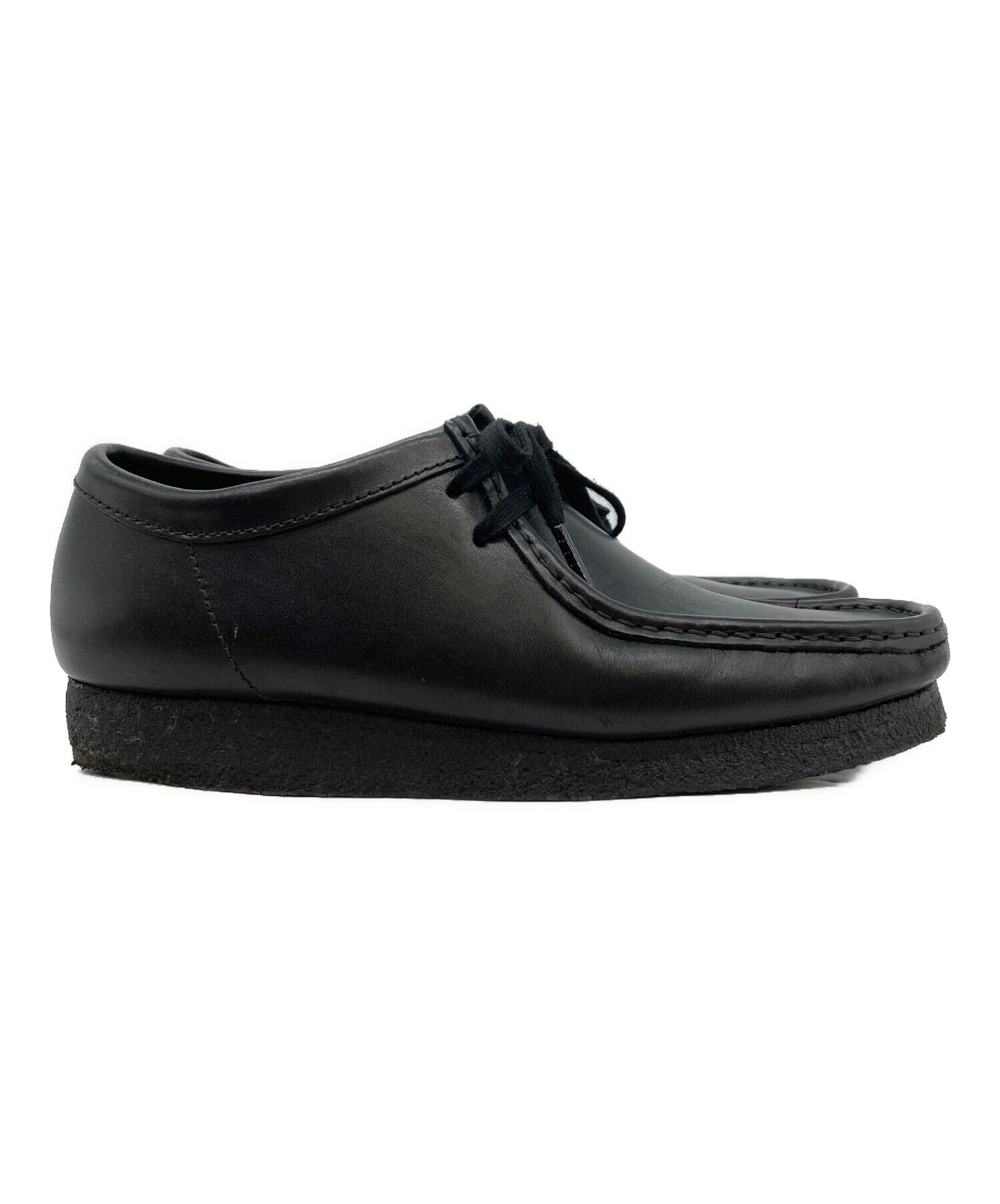 美品　Clarks シューズ　BLACK 35サイズ 中古・古着通販】CLARKS (クラークス) ワラビーシューズ