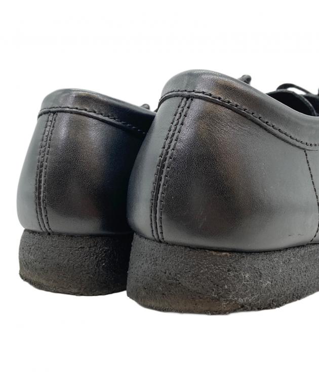 中古・古着通販】CLARKS (クラークス) ワラビーシューズ ブラック