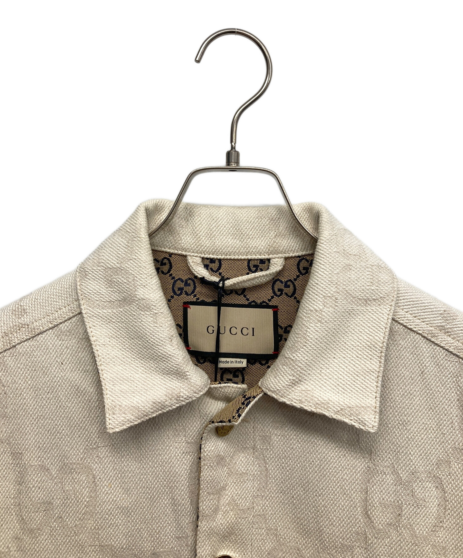 GUCCI ジャケット GGパターン Made in Italy