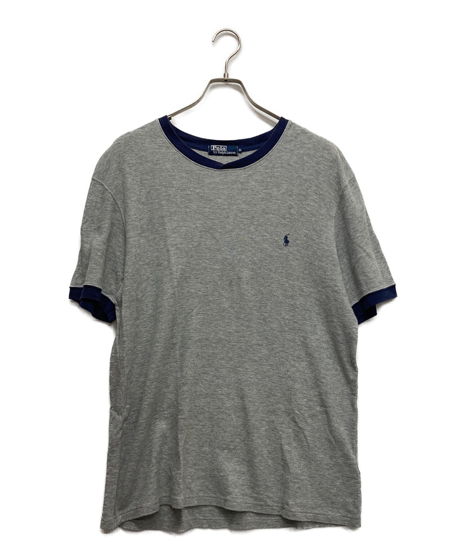 試着程度 ラルフローレン 半袖 シャツ XL グレー系 中古・古着通販