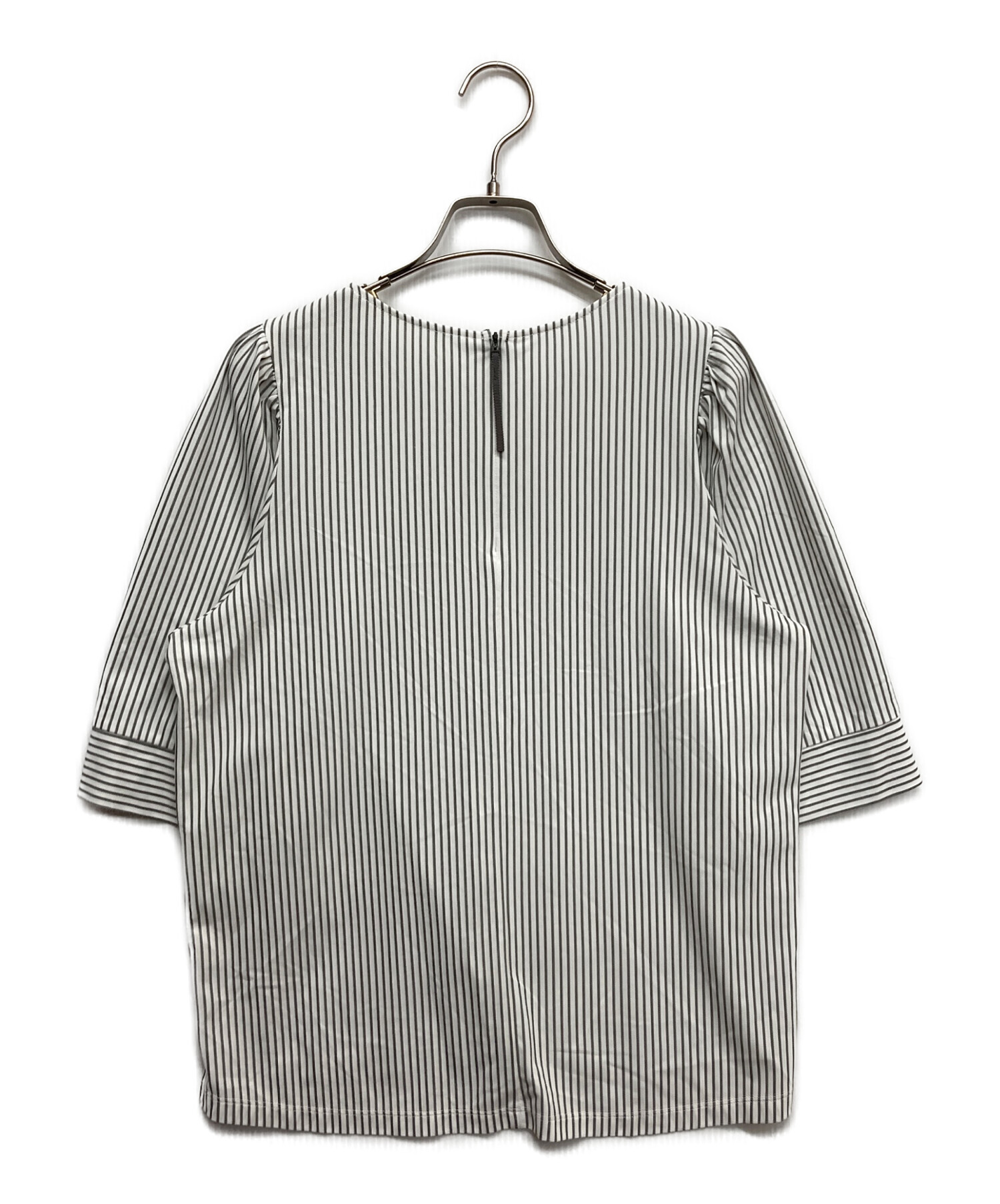 中古・古着通販】自由区 (ジユウク) リヨセルコットンストライプ 