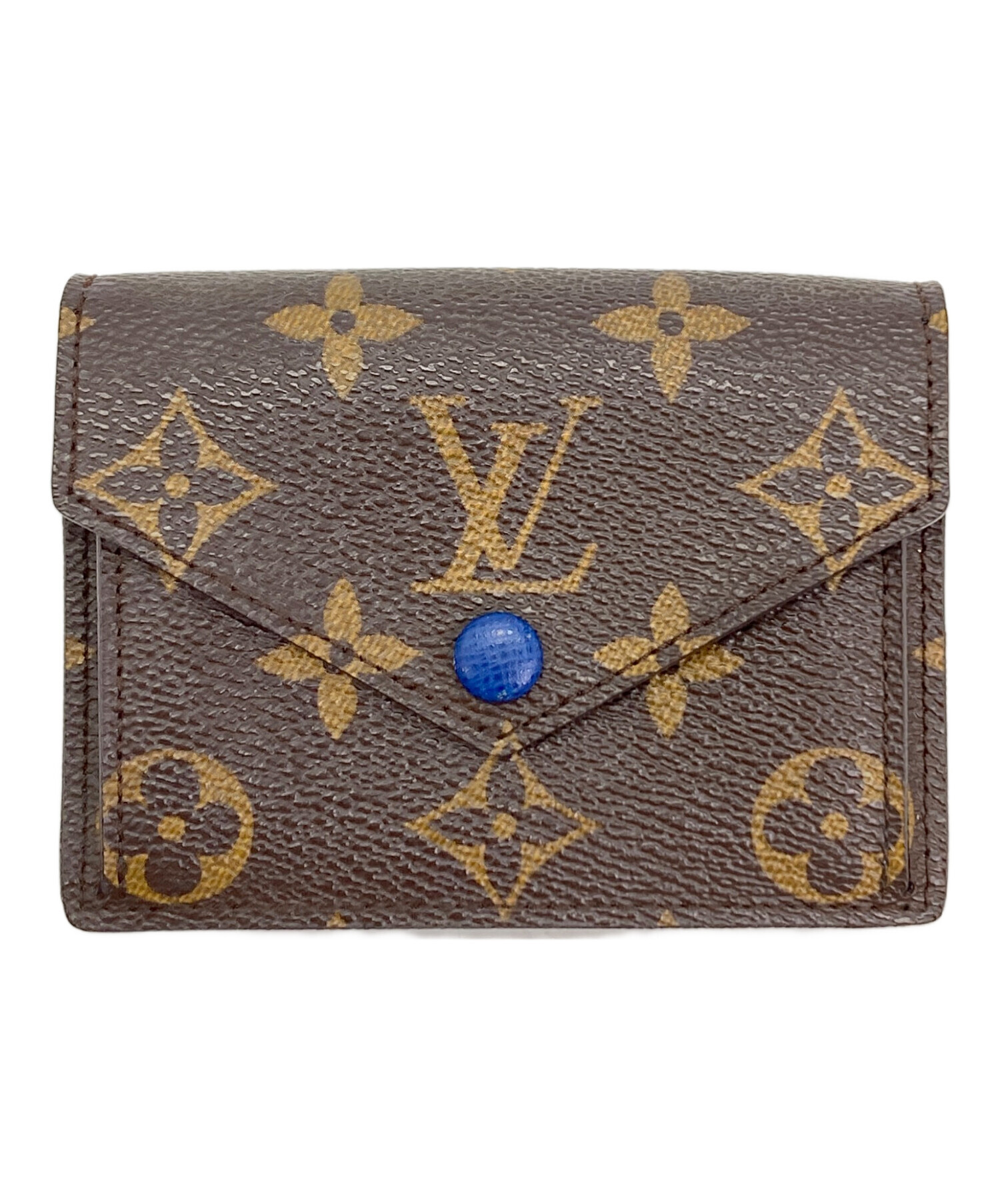 中古・古着通販】LOUIS VUITTON (ルイ ヴィトン) 2つ折り財布 ブルー 