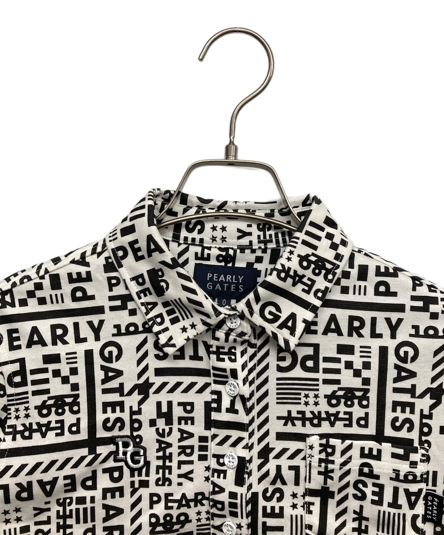 【イオン広店】 中古 PEARLY GATES | パーリーゲイツ その他トップス 055-7121100 生成り サイズ：2 【113】 PEARLY GATES - 【イオン広店】 中古 PEARLY GATES | パーリーゲイツ