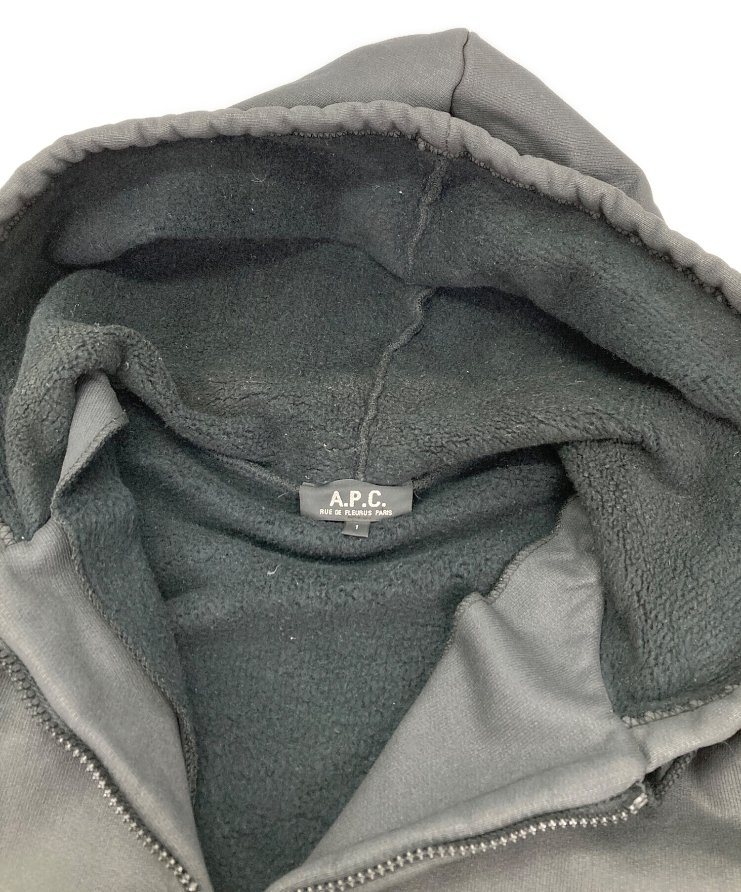 中古・古着通販】A.P.C. (アーペーセー) コーティングジップパーカー