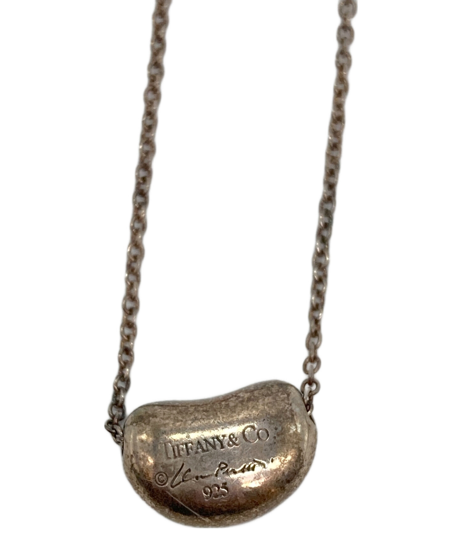 中古・古着通販】TIFFANY & Co. (ティファニー) ミニビーンネックレス 