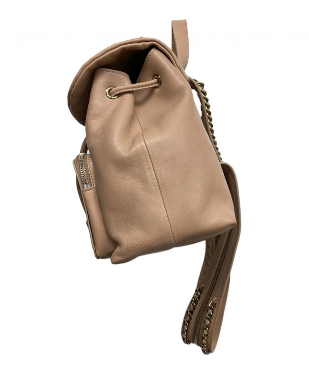 の*あ様 ジミーチュウ バックパック リュック archive スタッズ swa JIMMY CHOO - JIMMY CHOO ジミーチュウ スタースタッズ バックパック