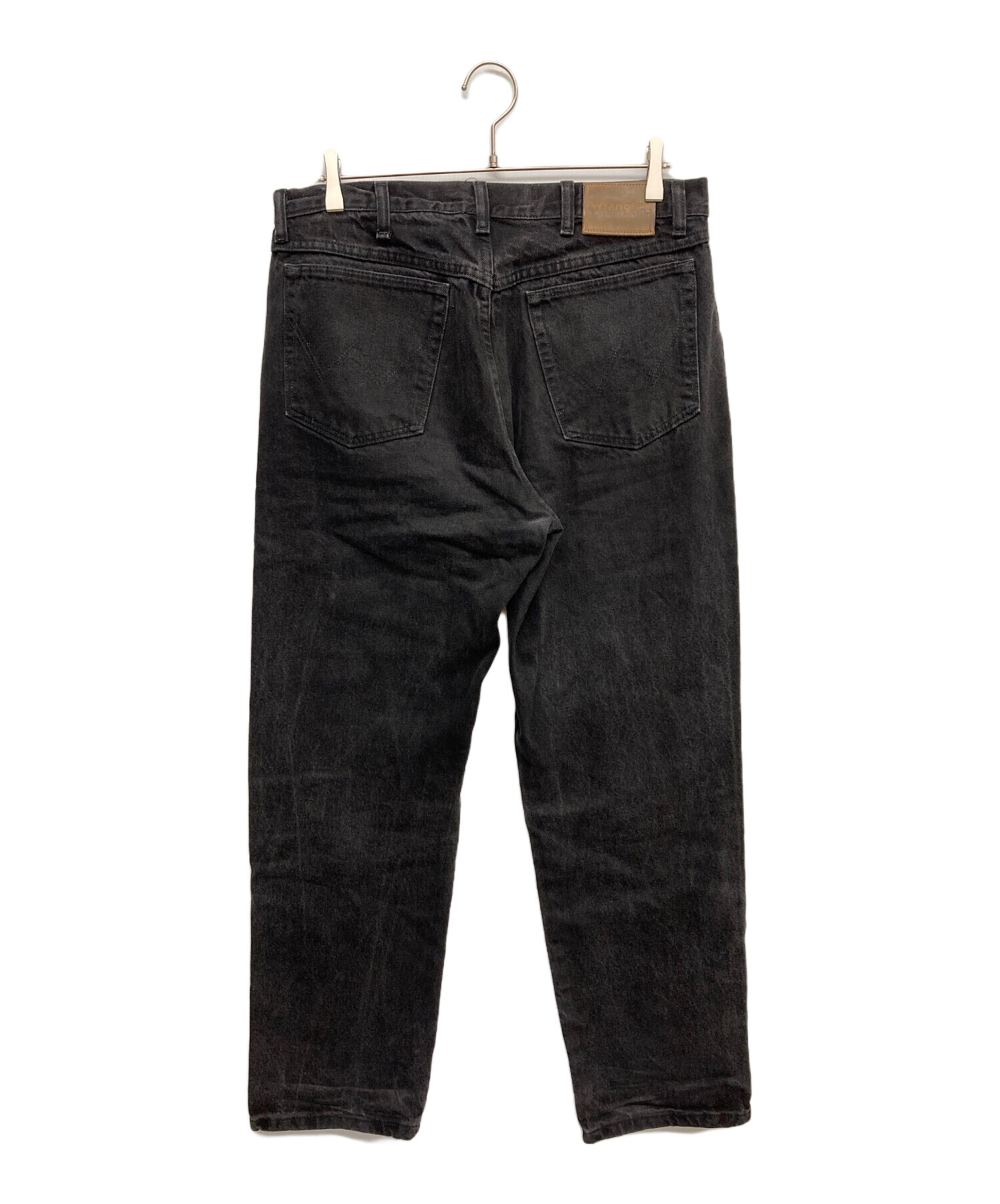 Wrangler ラングラー W34 ブラック デニム ボトム 黒 16357 Wrangler 