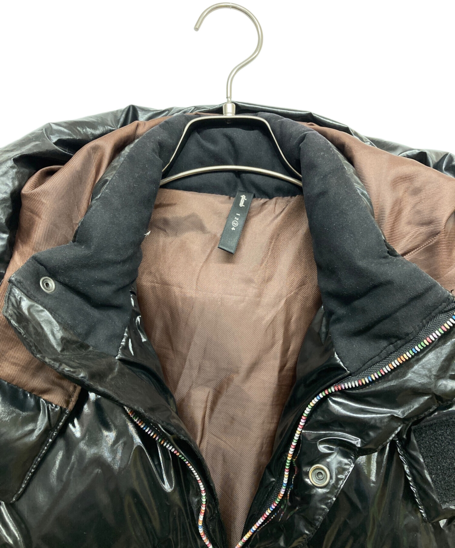 中古・古着通販】glamb (グラム) ダウンジャケット ブラック サイズ:3