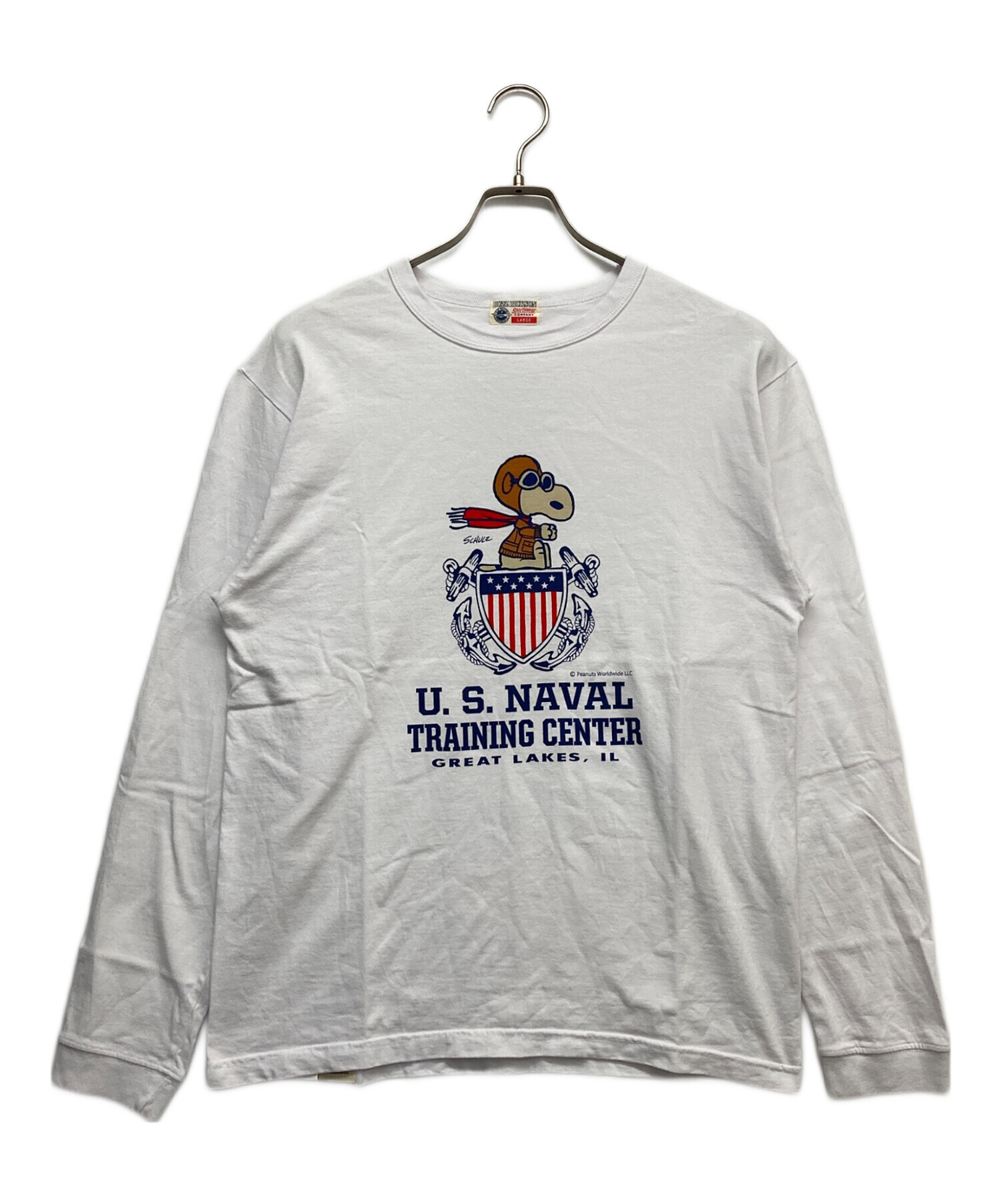 バズリクソンズ/SNOOPY/美品程度良し BUZZ RICKSON'S(バズリクソンズ) ピーナッツコラボTシャツ