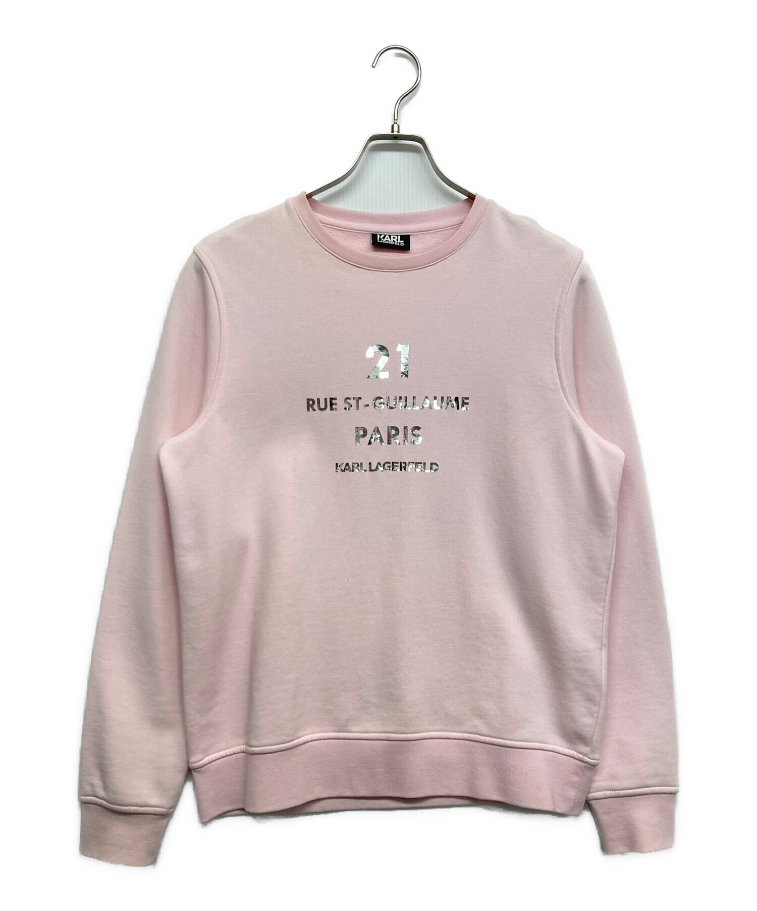 カール・ラガーフェルド スウェット 定価￥24100 中古・古着通販】KARL LAGERFELD (カール ラガーフェルド) シルバー