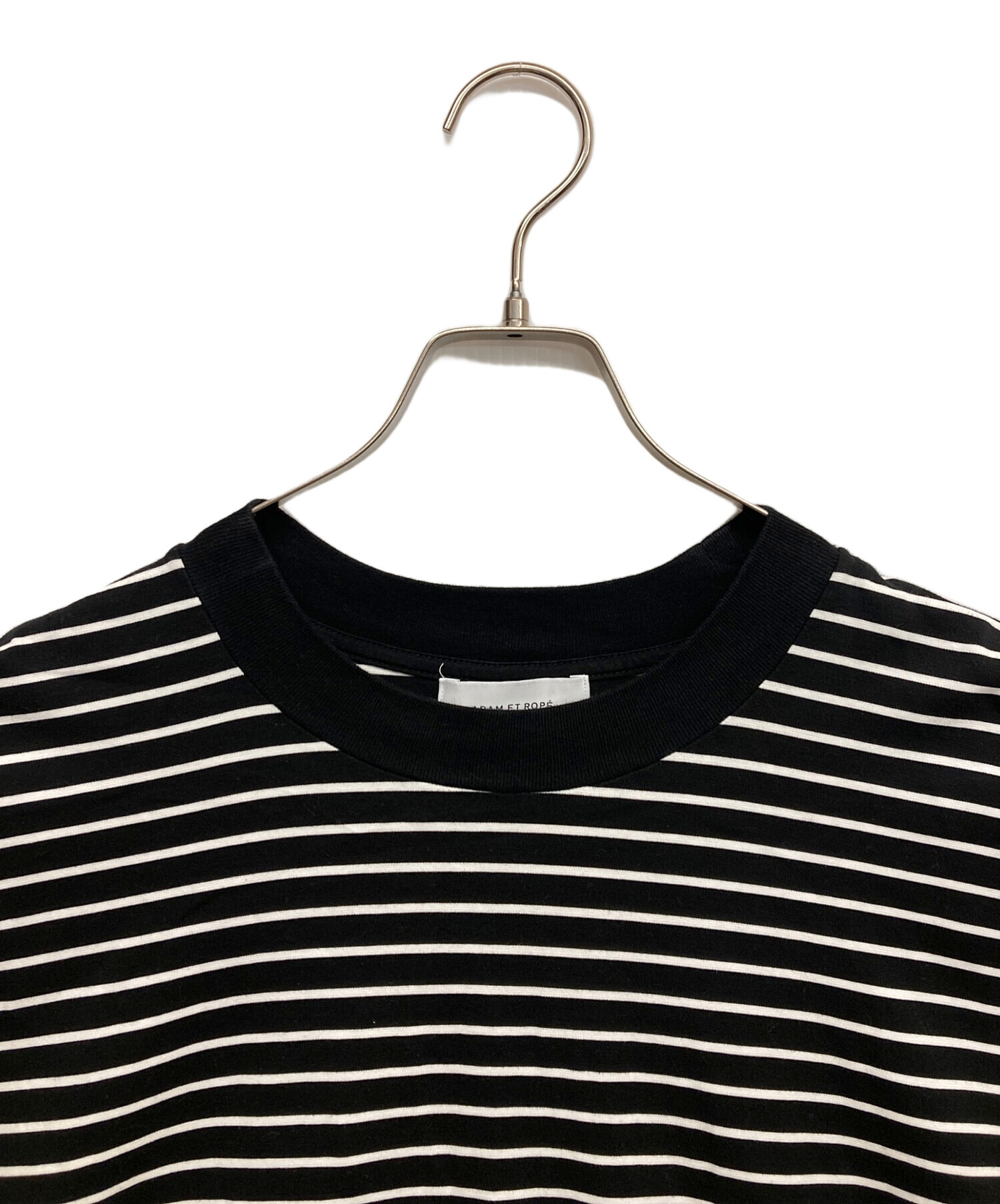 中古・古着通販】Adam et Rope (アダム エ ロペ) ボーダーTシャツ