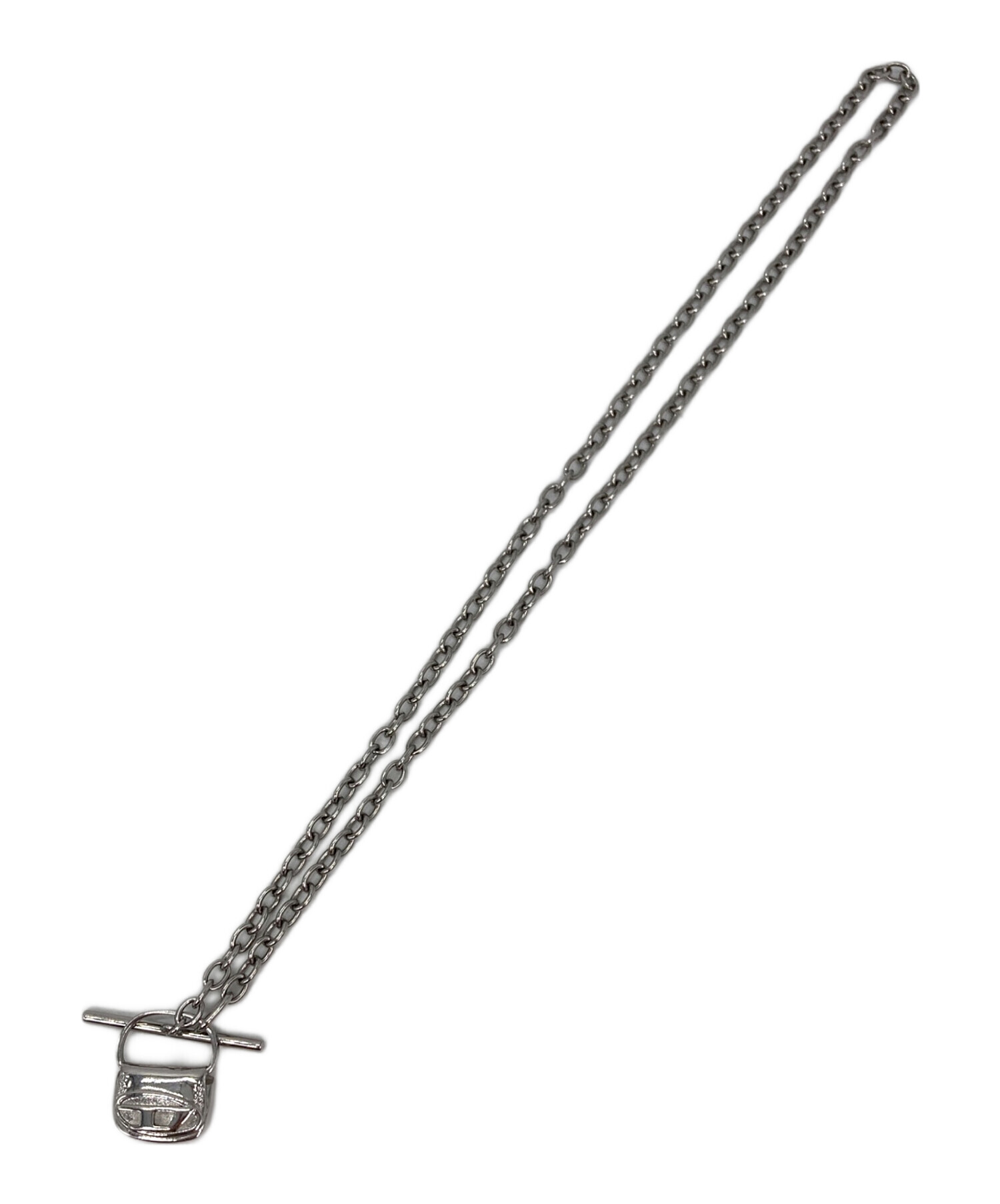 中古・古着通販】DIESEL (ディーゼル) バッグチャームネックレス 