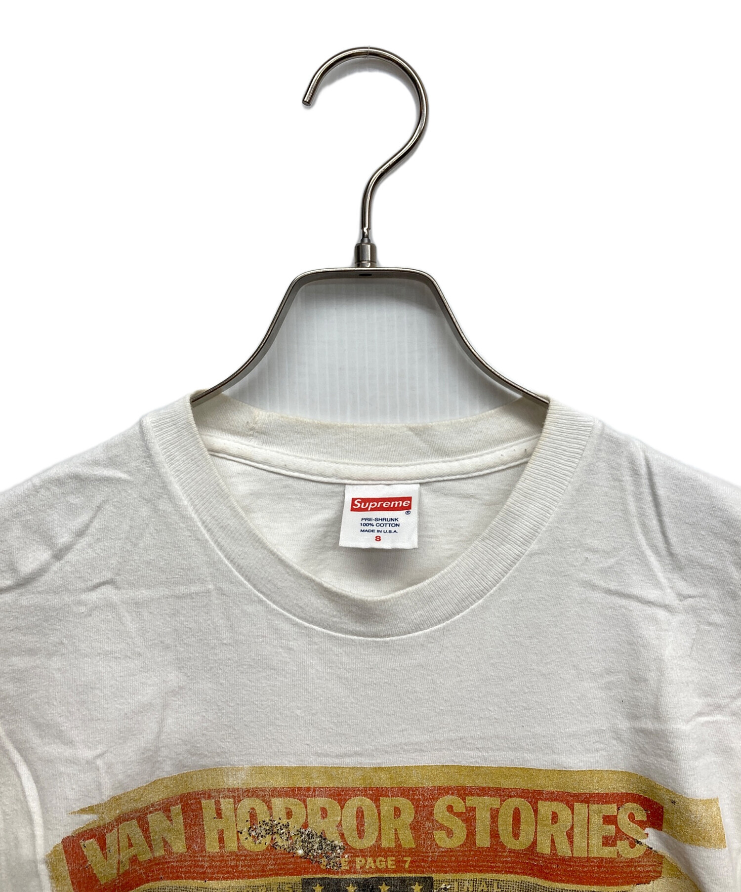 中古・古着通販】Supreme (シュプリーム) DASH SNOW TEE ホワイト 