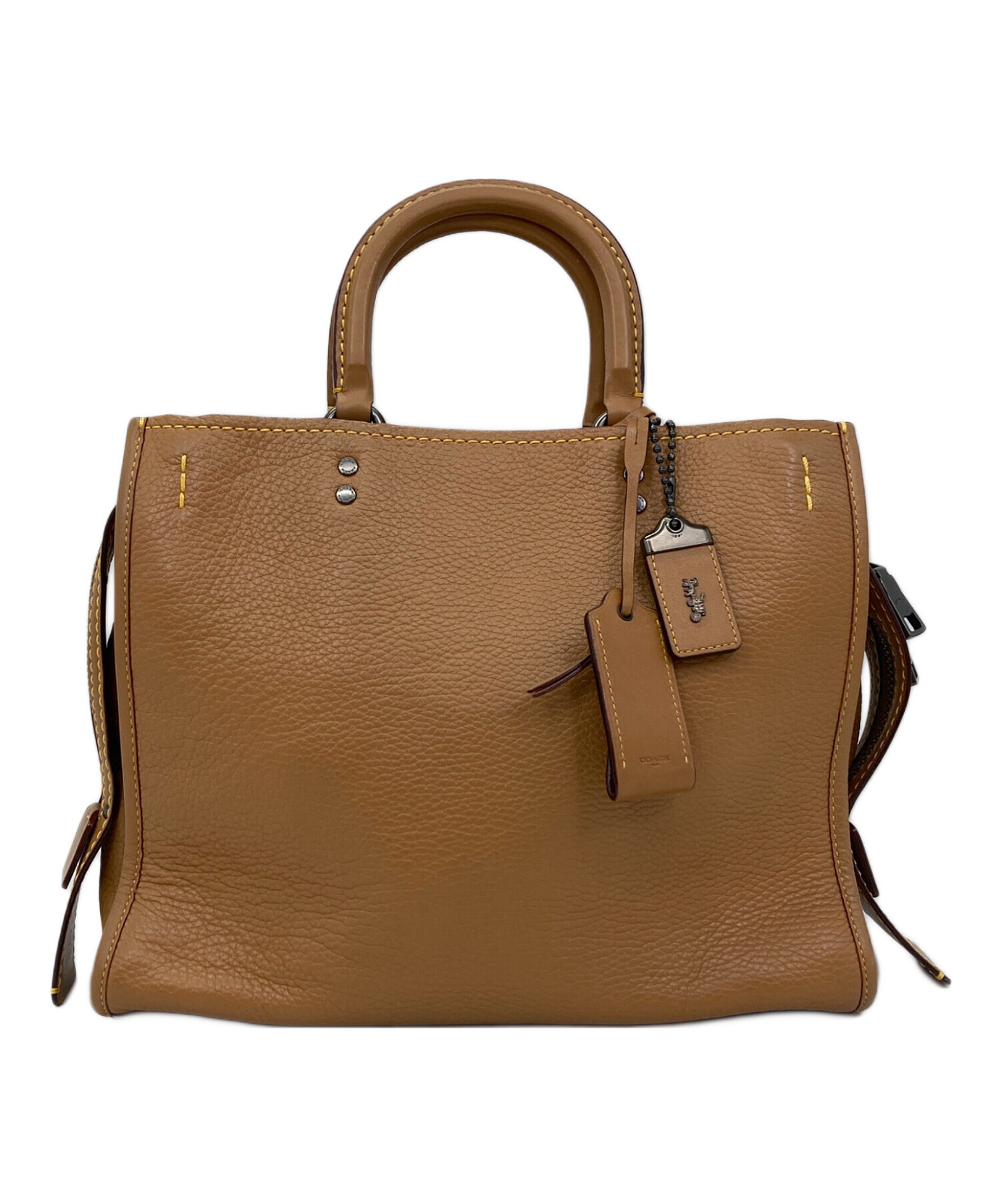 COACH コーチ　レザー　2WAY ハンドバッグ　ショルダーバッグ メーカー正規品 COACH 2WAYレザー ショルダーバッグ 【公式通販】