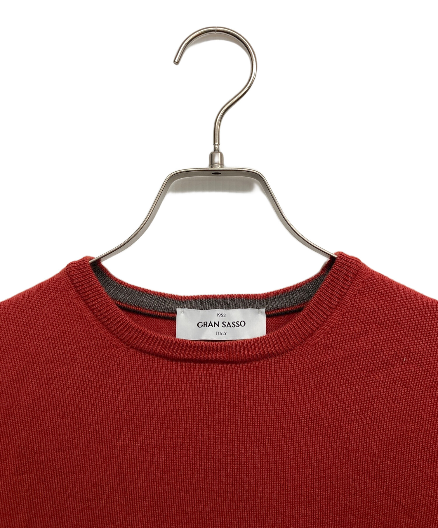中古・古着通販】GRAN SASSO (グランサッソ) クルーネックニット