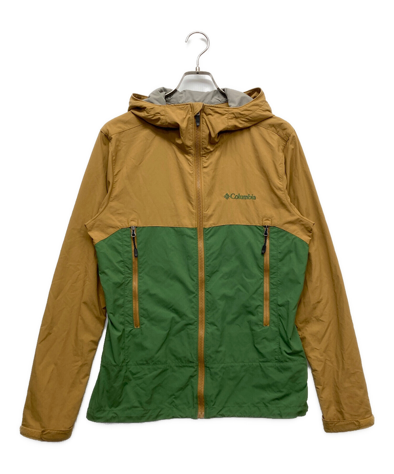 中古・古着通販】Columbia (コロンビア) ナイロンジャケット グリーン 