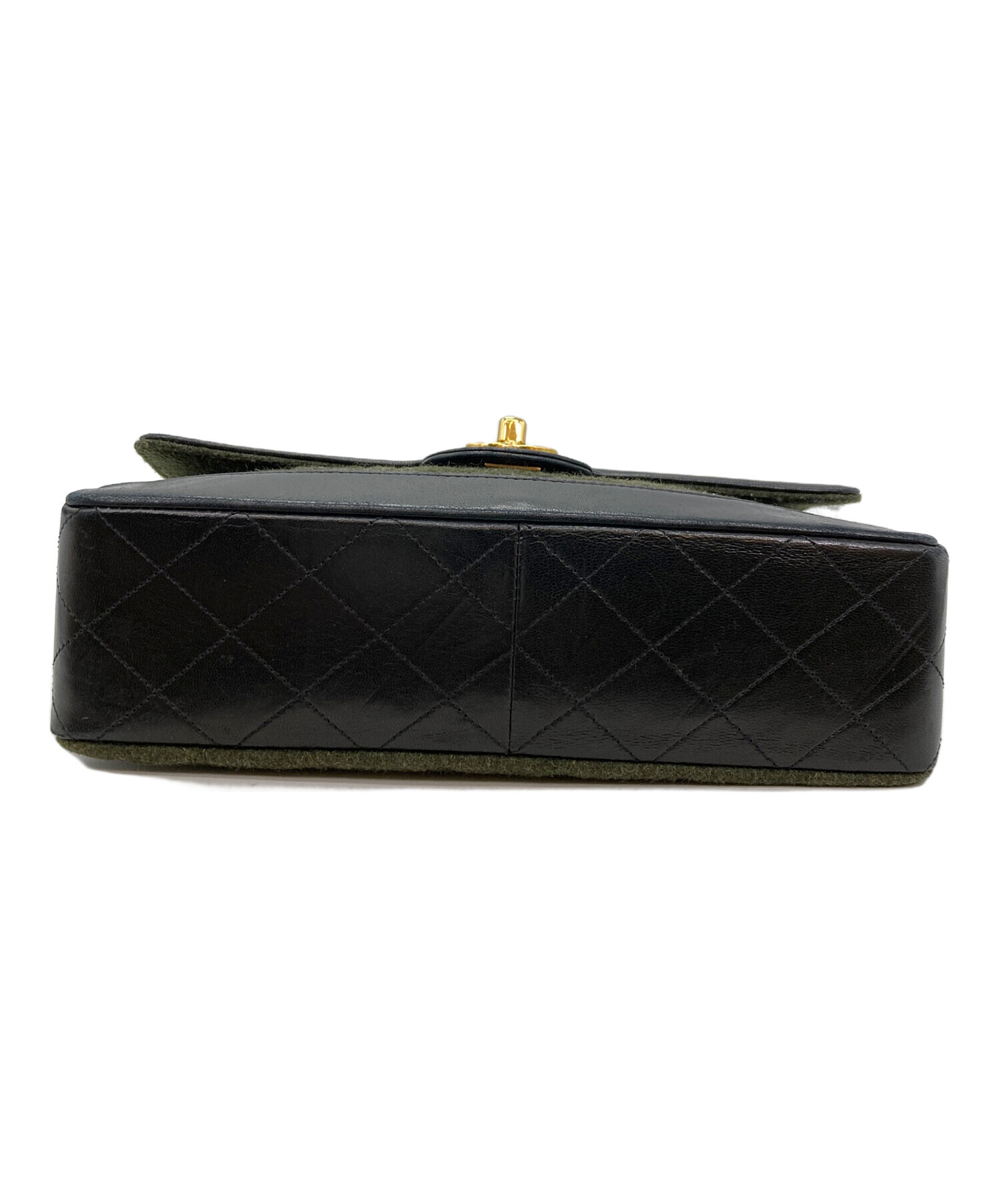 中古・古着通販】CHANEL (シャネル) キルティングチェーンショルダー